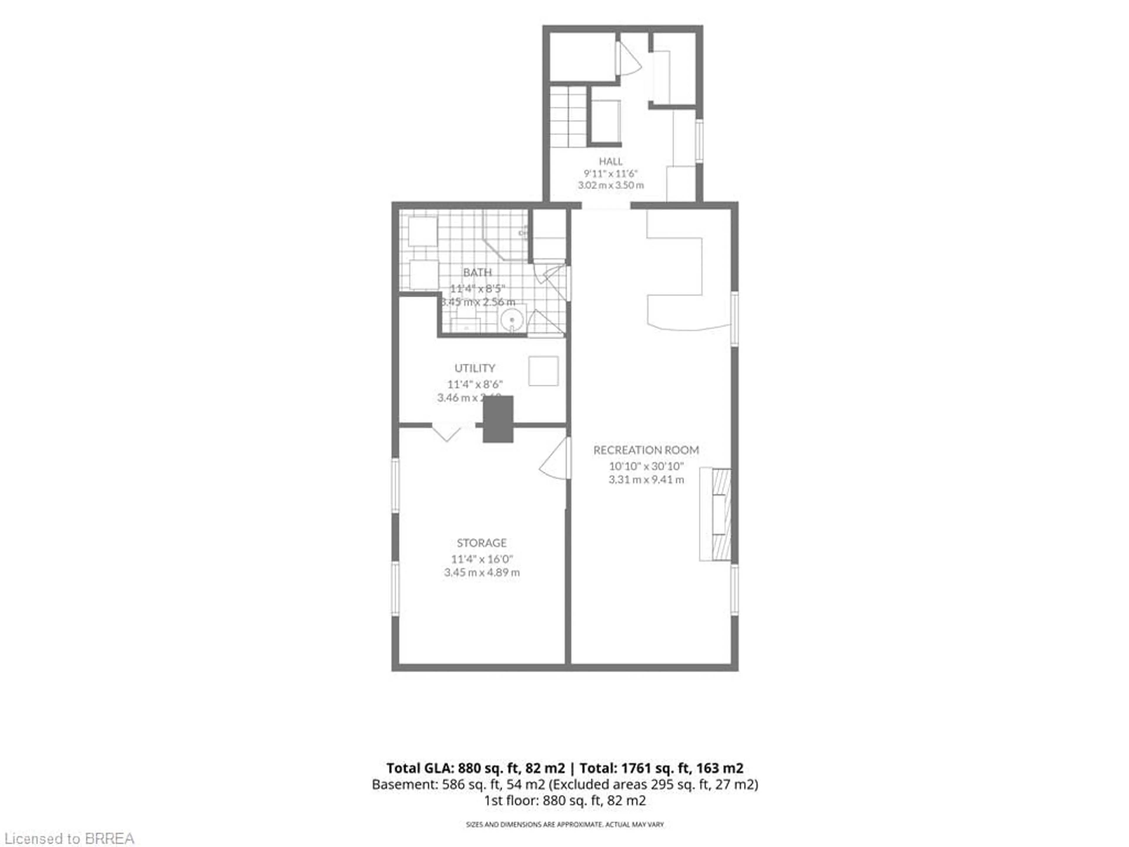 Floor plan for 37 Hill Ave, Brantford Ontario N3R 4G8