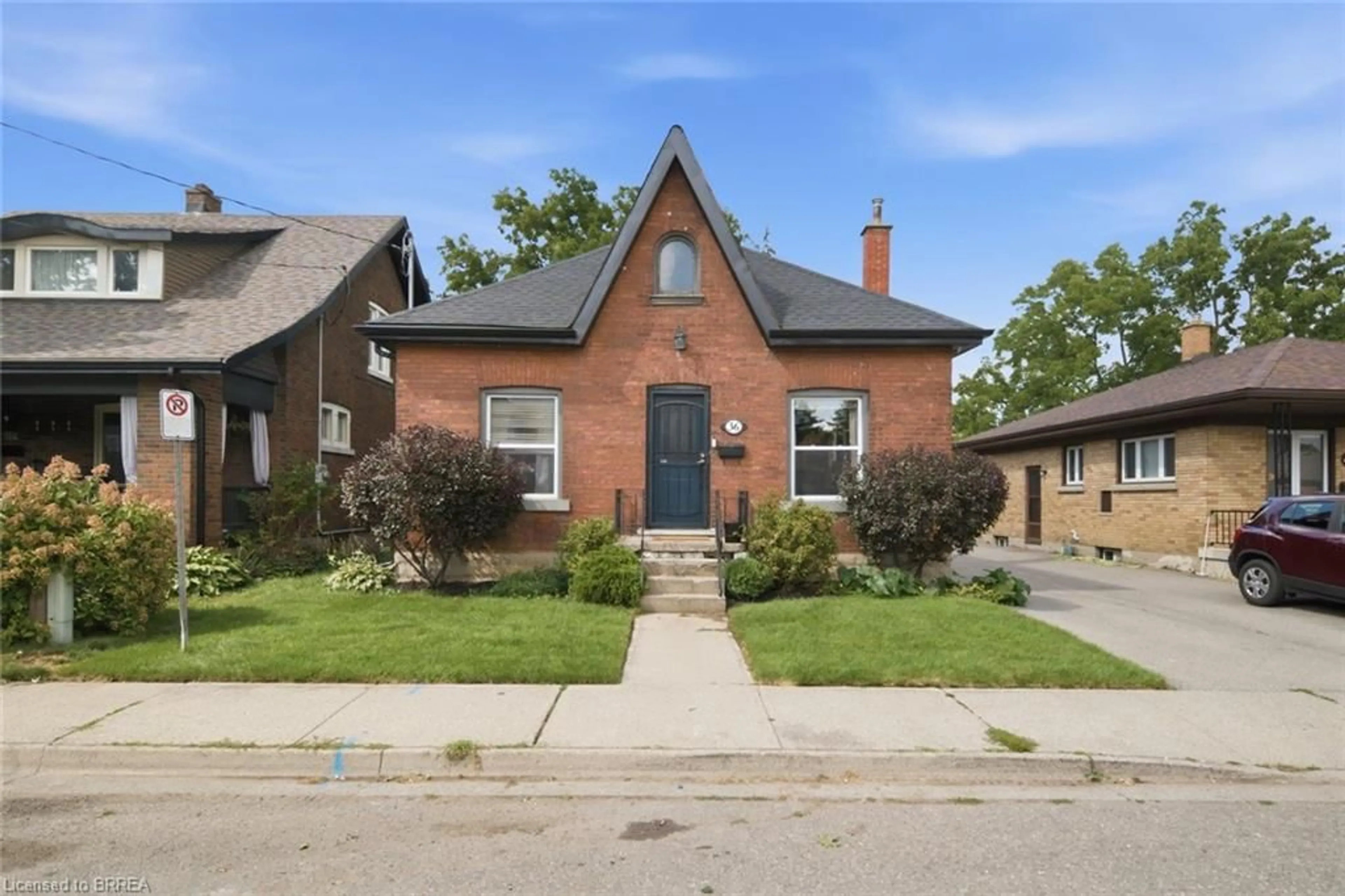 Home with brick exterior material, street for 36 Walter St, Brantford Ontario N3S 1N6