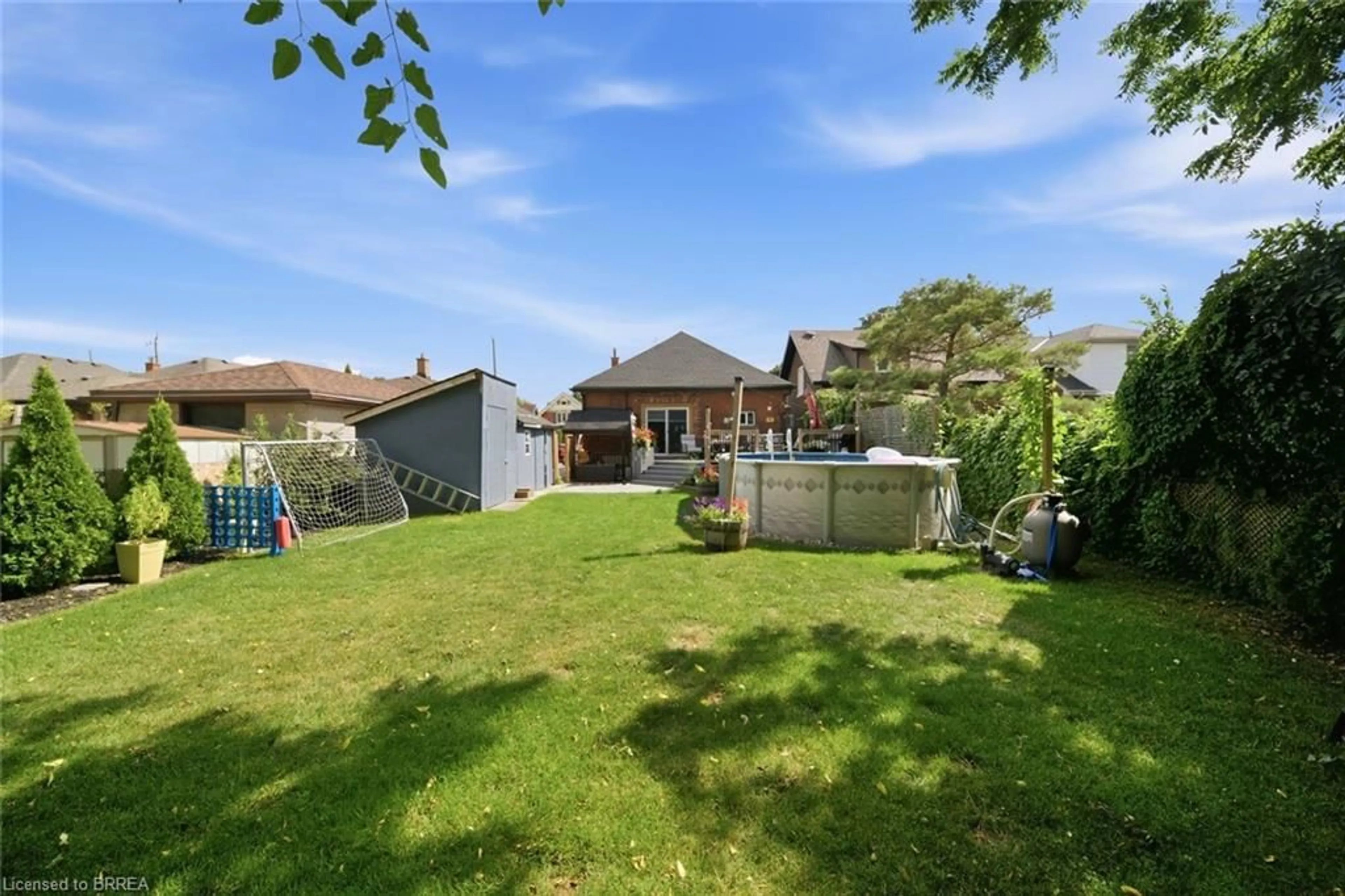 A pic from outside/outdoor area/front of a property/back of a property/a pic from drone, street for 36 Walter St, Brantford Ontario N3S 1N6