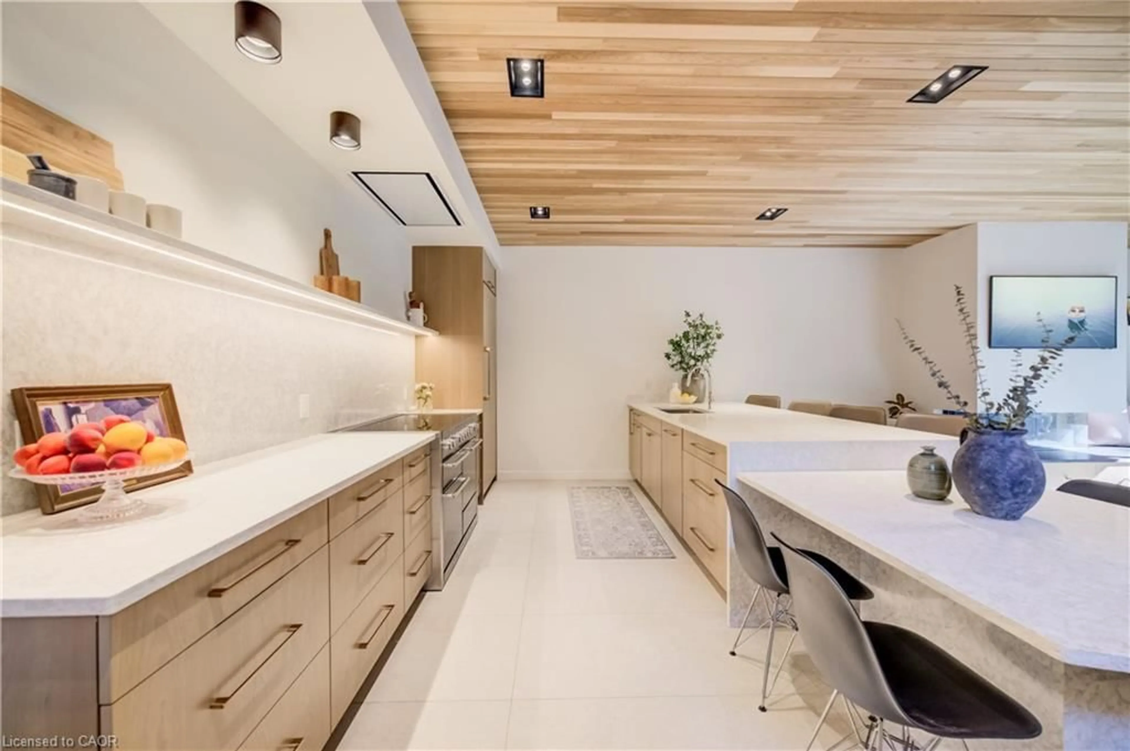 Contemporary kitchen, ceramic/tile floor for 441 East Ave, Kitchener Ontario N2H 1Z7