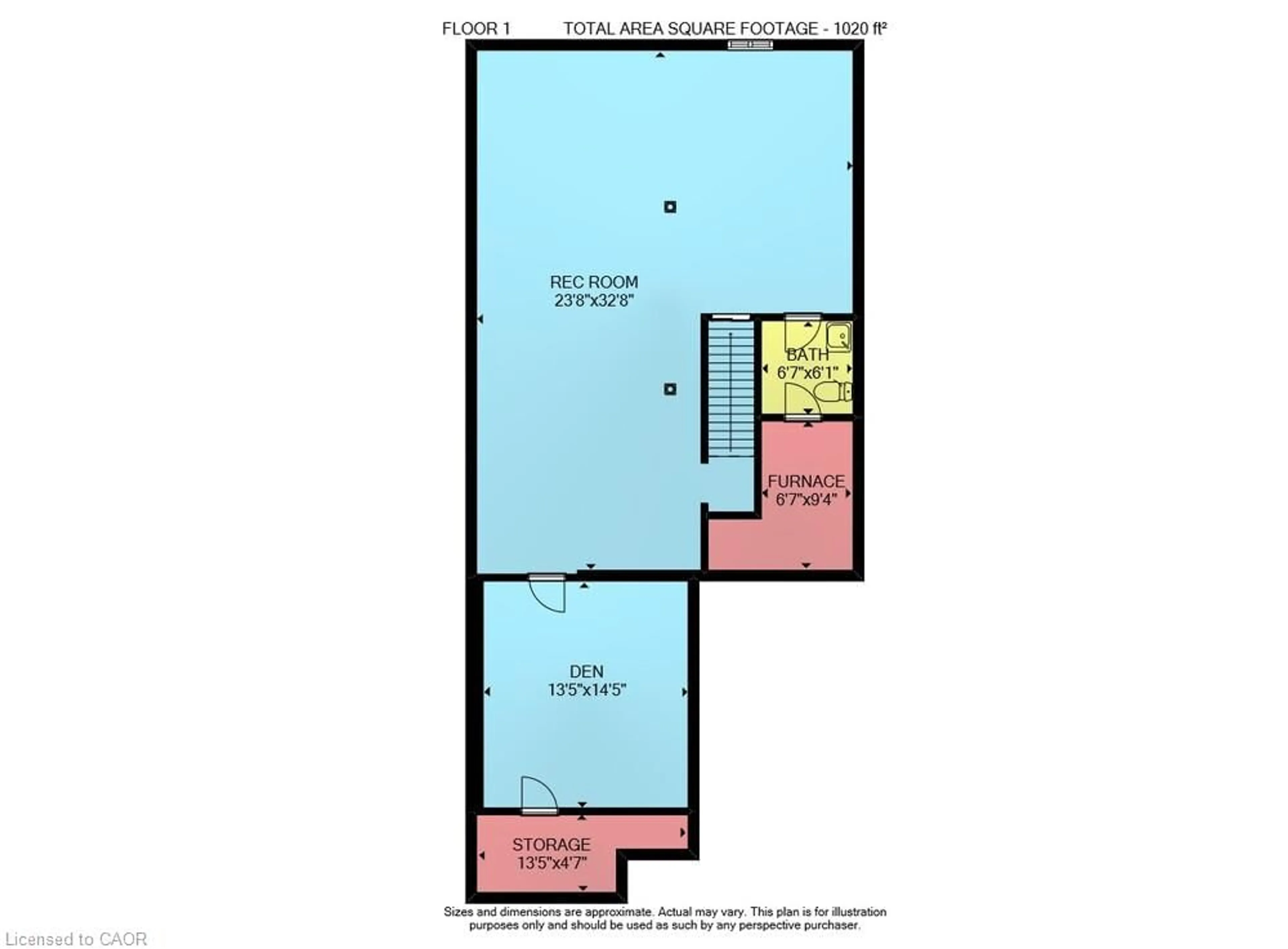 Floor plan for 40 Braemar Ave #26, Caledonia Ontario N3W 2N1