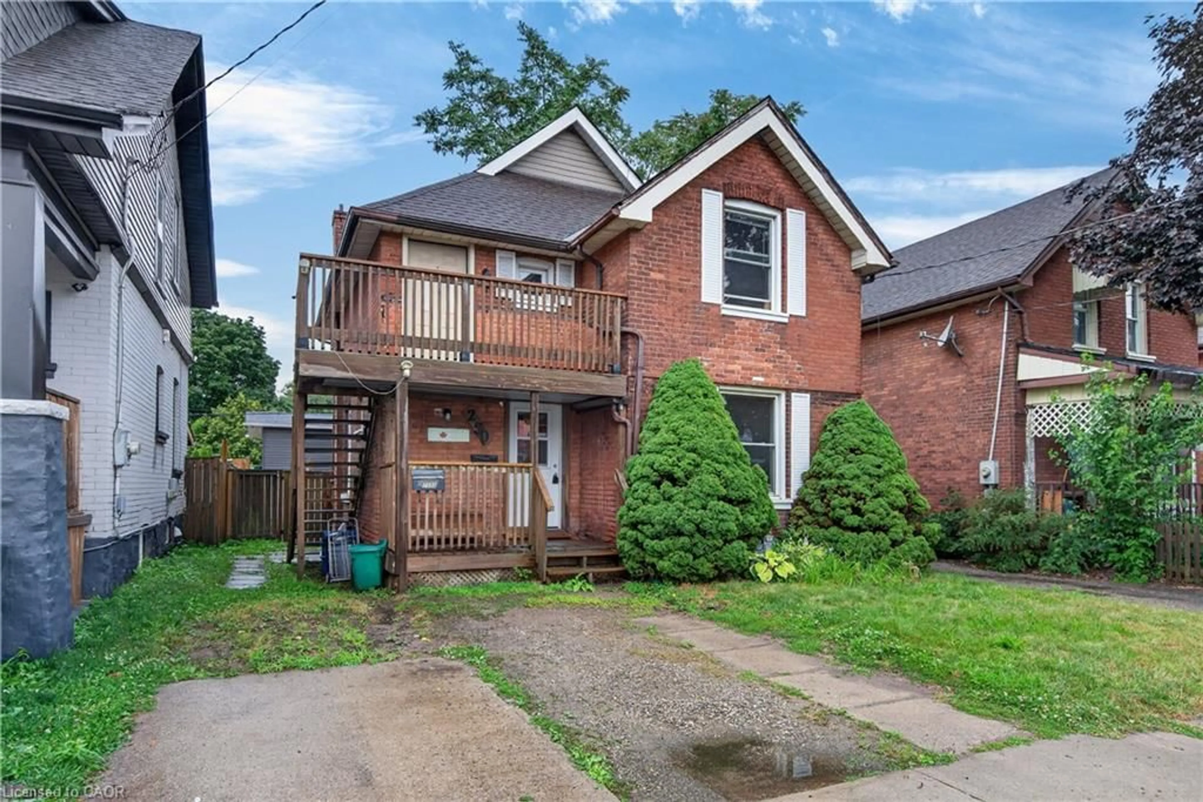 Home with brick exterior material, street for 250 Murray St, Brantford Ontario N3S 5S3
