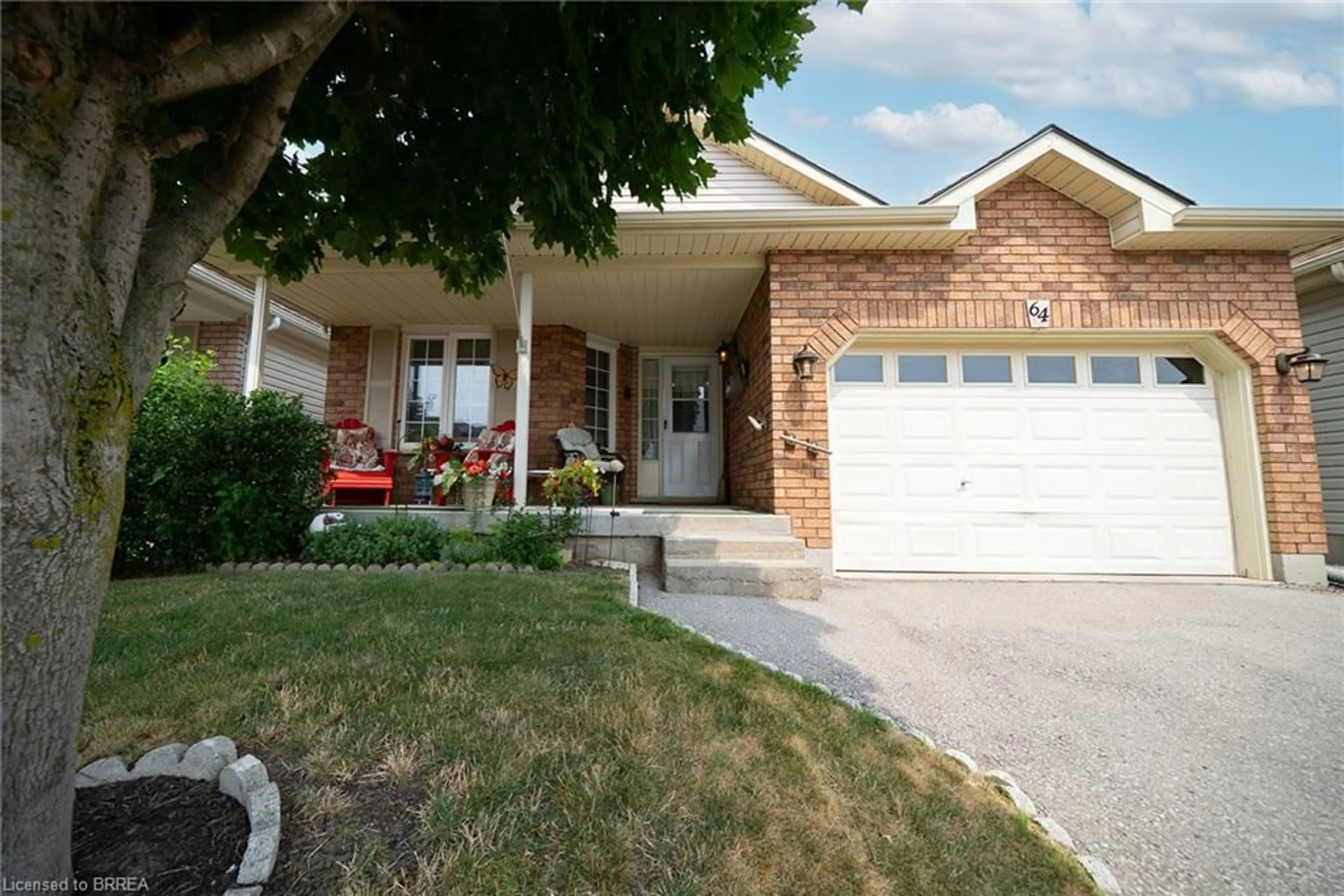 Home with brick exterior material, street for 64 Balsam Trail, Port Rowan Ontario N0E 1M0