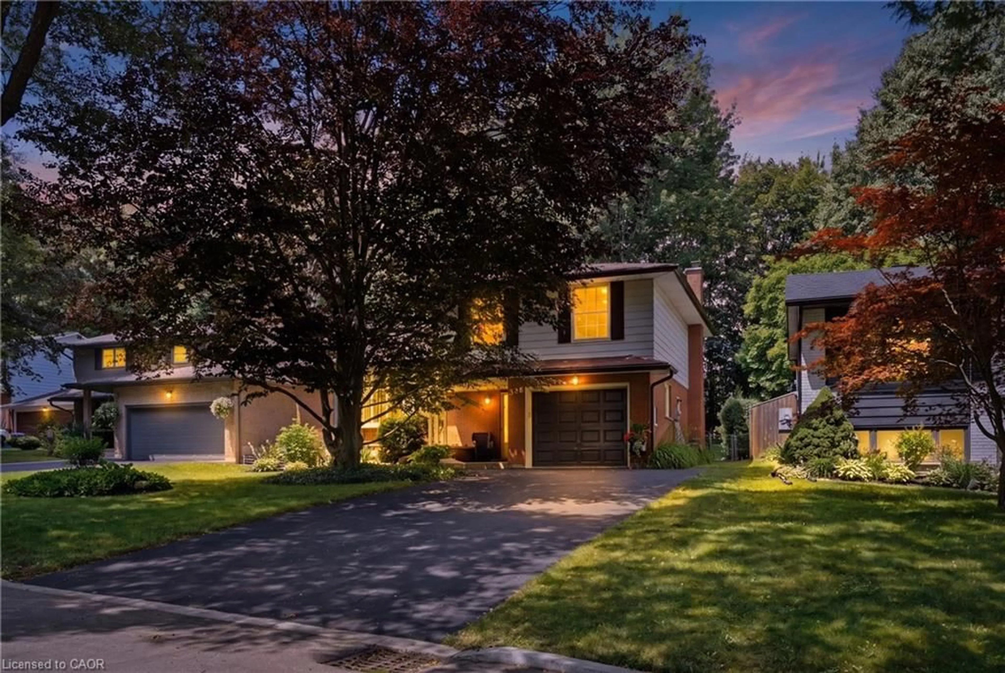 Home with brick exterior material, street for 356 Coleridge Pl, Waterloo Ontario N2L 2V8