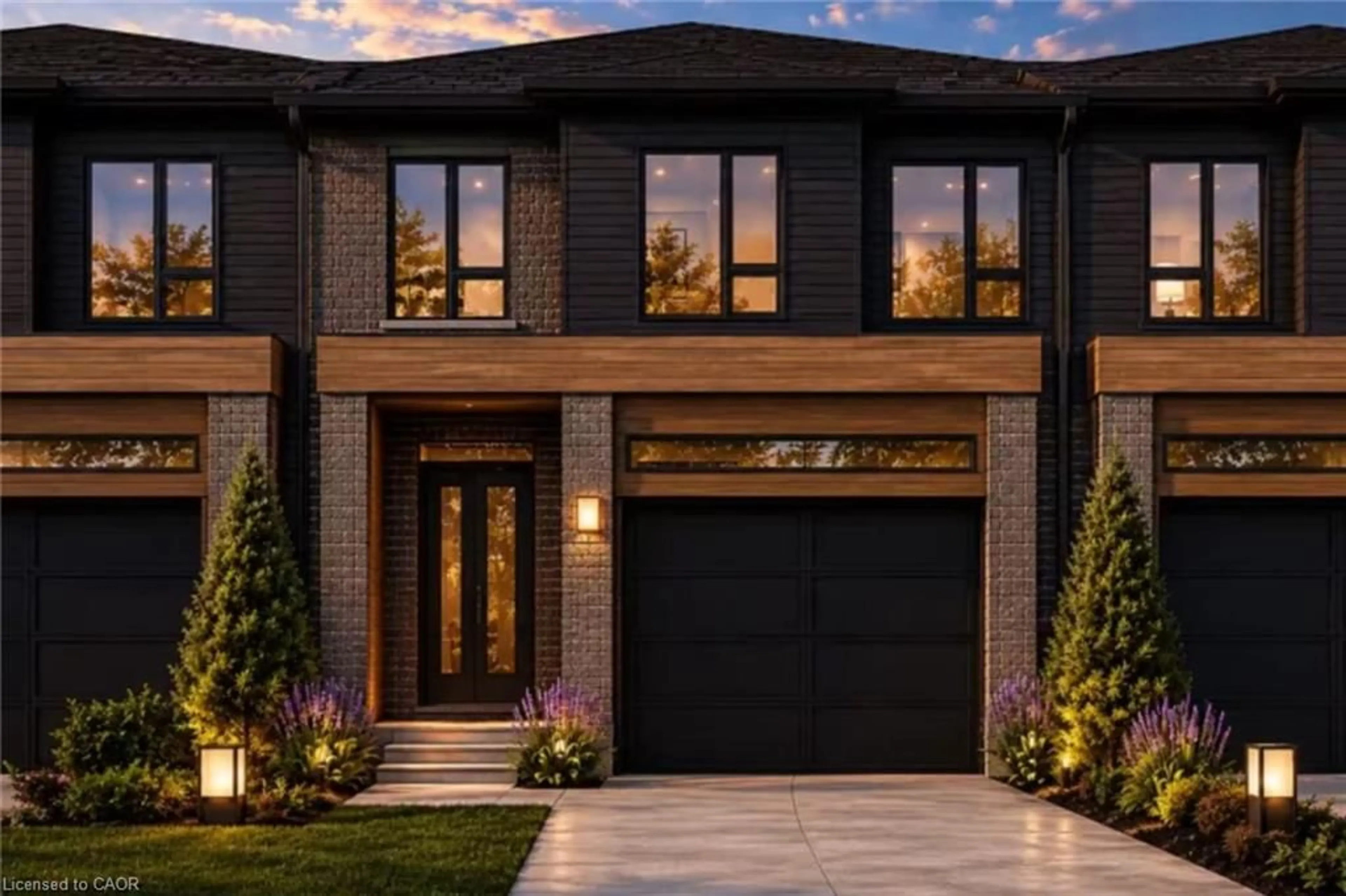 Home with brick exterior material, street for 102 Bur Oak Common #67N, Cambridge Ontario N1S 0G3