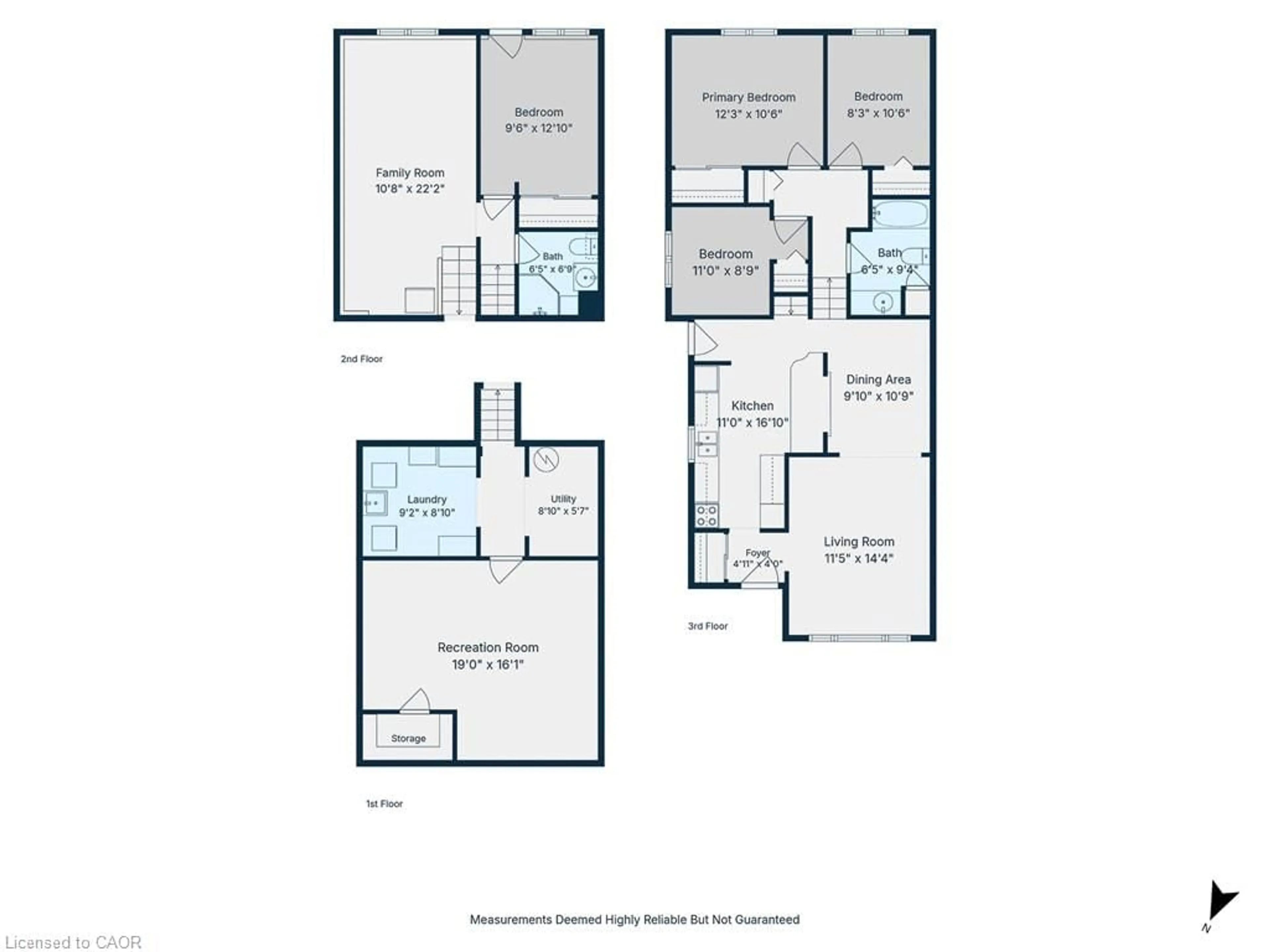 Floor plan for 97 Uxbridge Cres, Kitchener Ontario N2E 2S2