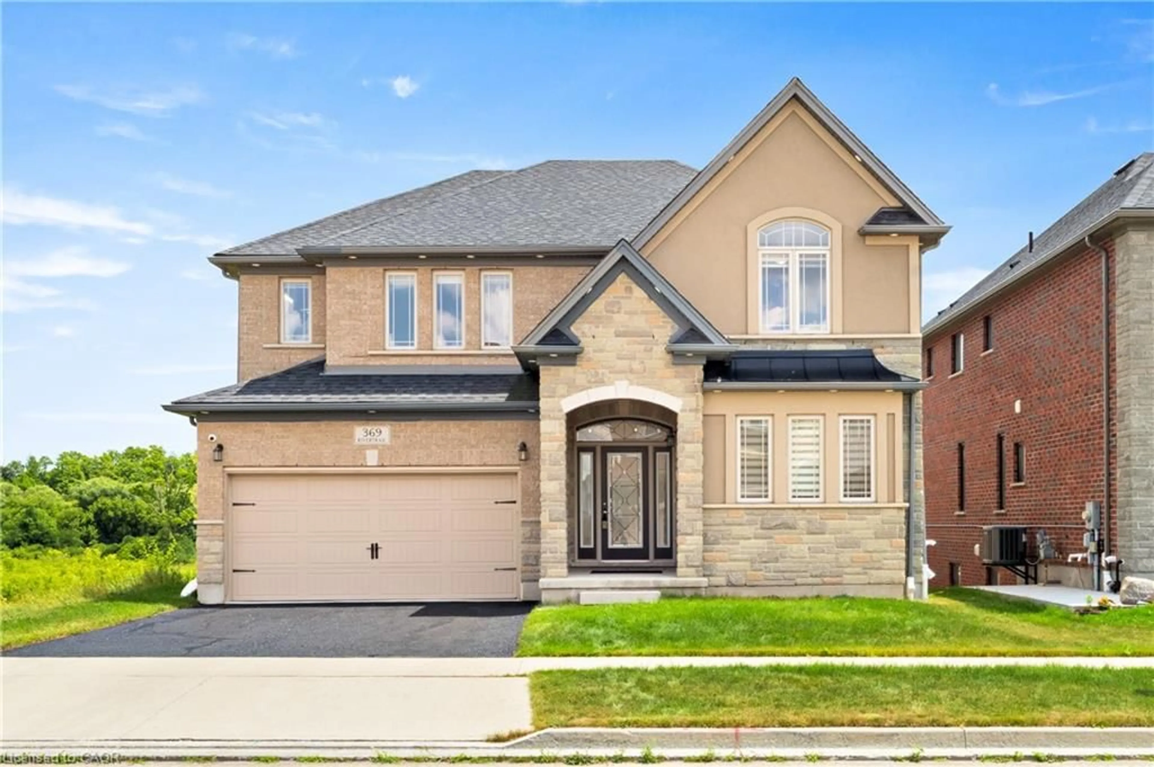 Home with brick exterior material, street for 369 Rivertrail Ave, Kitchener Ontario N2A 0K4
