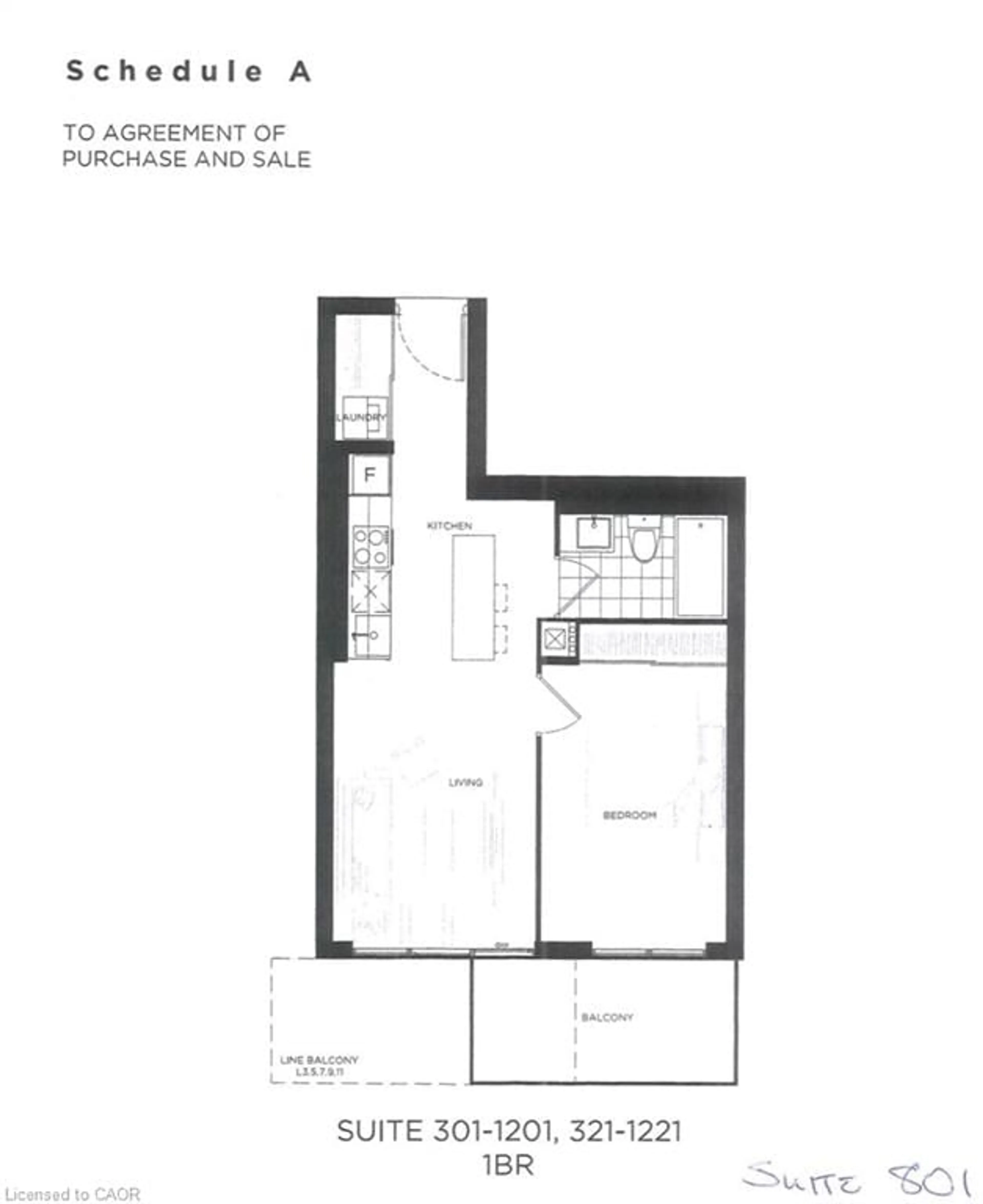 Floor plan for 2782 Barton St #801, Hamilton Ontario L8E 2J8