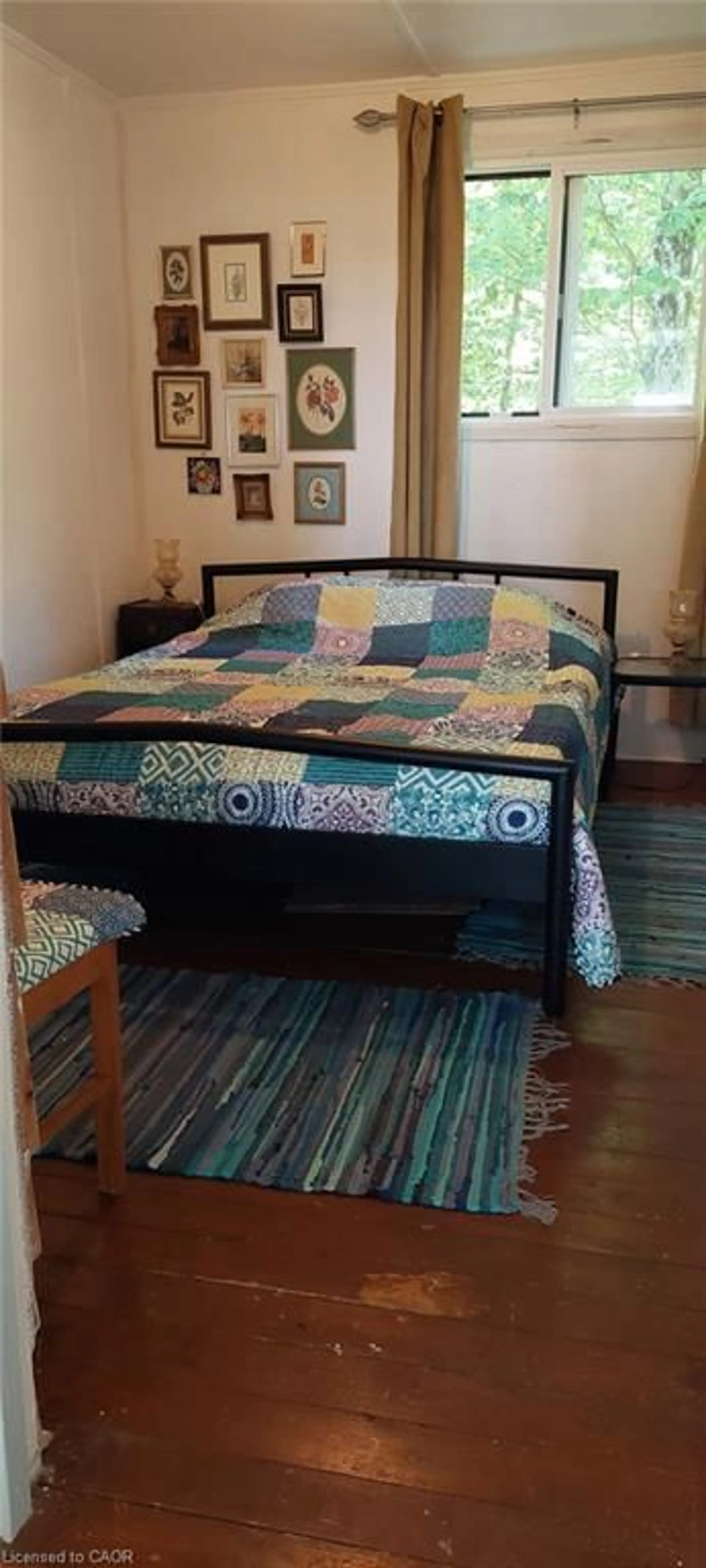 Bedroom with bed, unknown for LOT 44 Snake Island, Georgina Island Ontario L4P 3E9