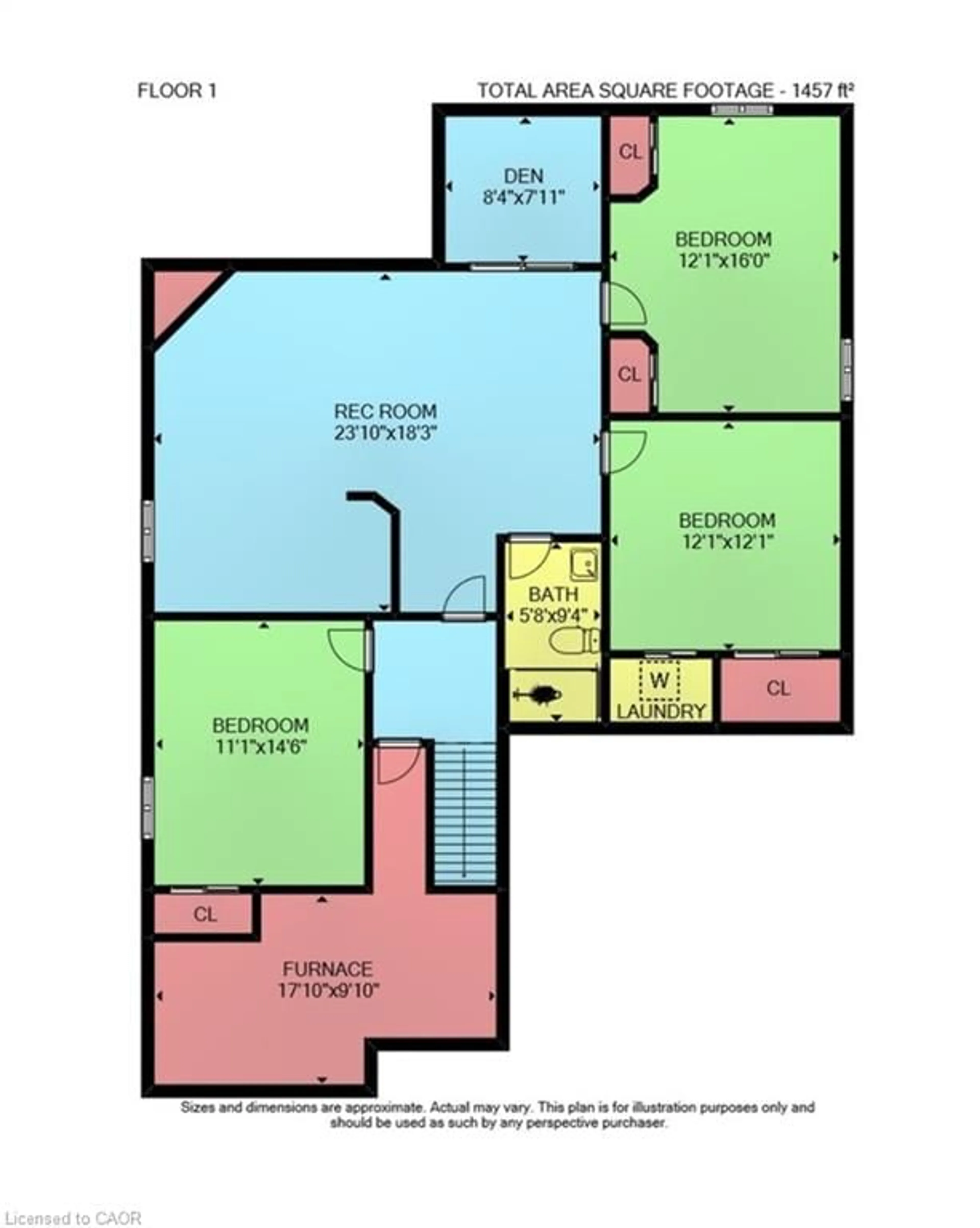 Floor plan for 22 Linda Cres, Hagersville Ontario N0A 1H0
