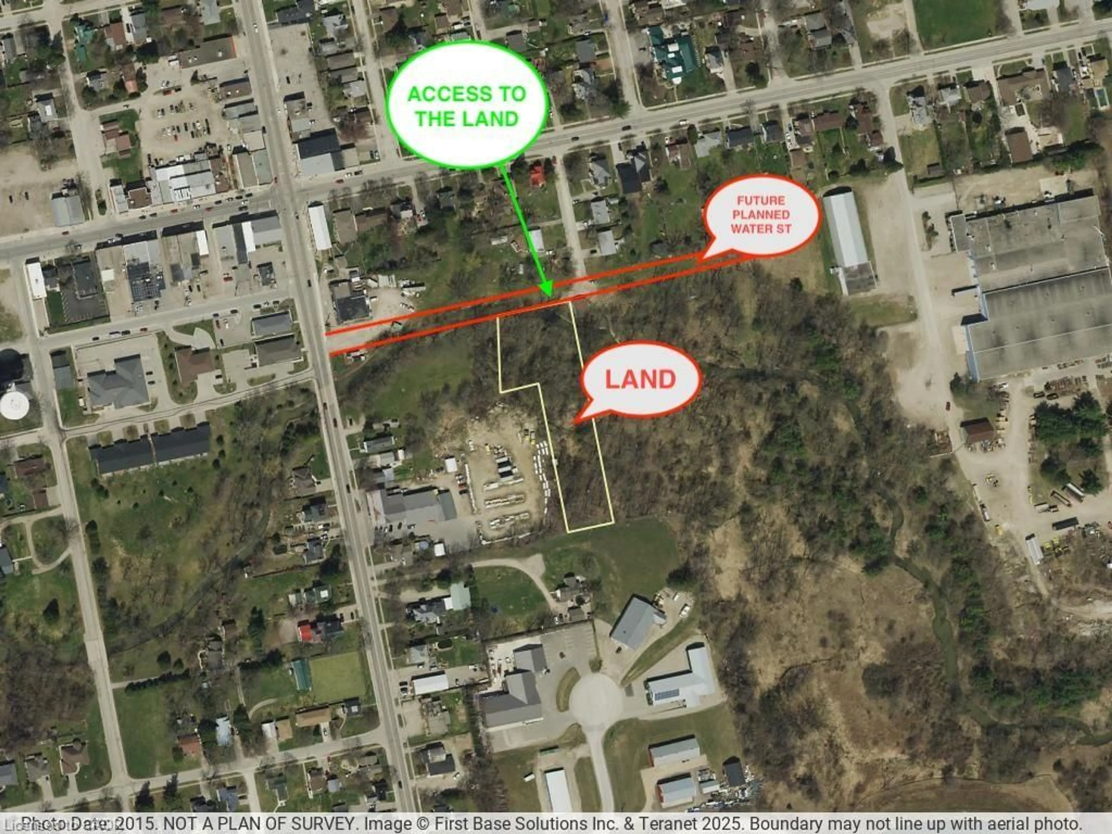 Picture of a map for N/A Water St, Norwich Ontario N0J 1R0