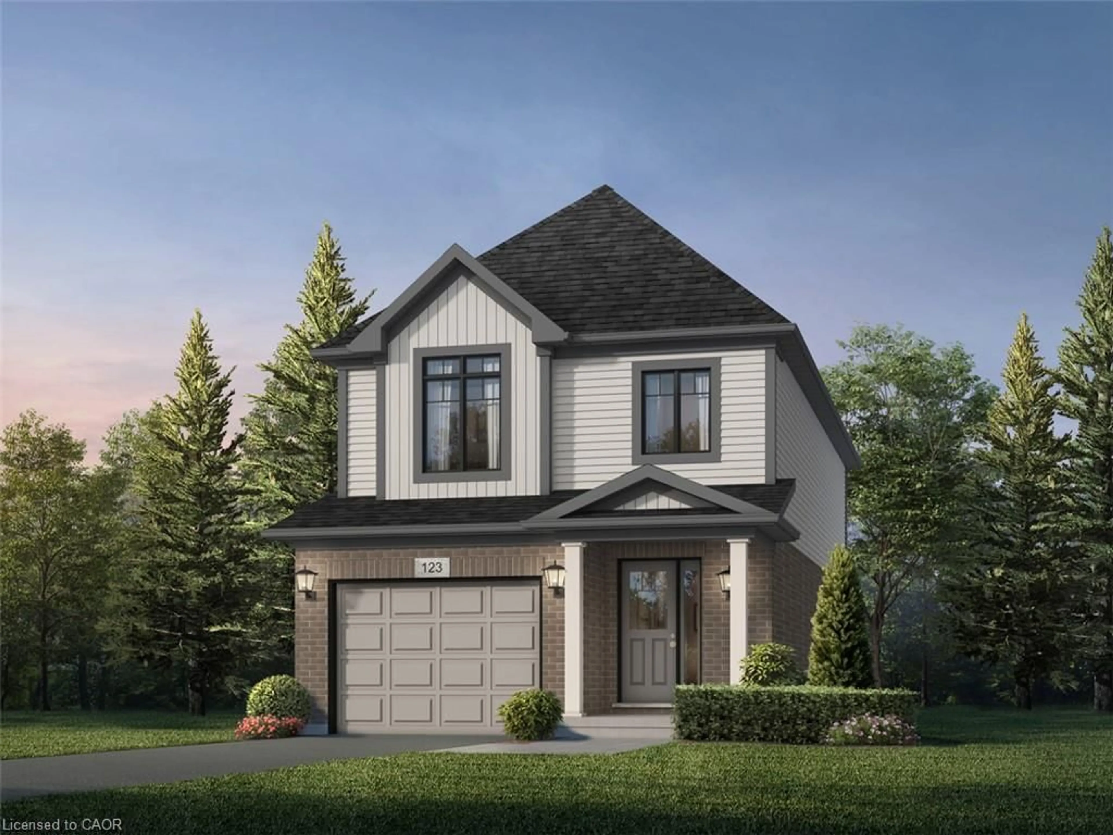 Home with brick exterior material, street for 1720 Dunkirk Ave, Woodstock Ontario N4T 0L7