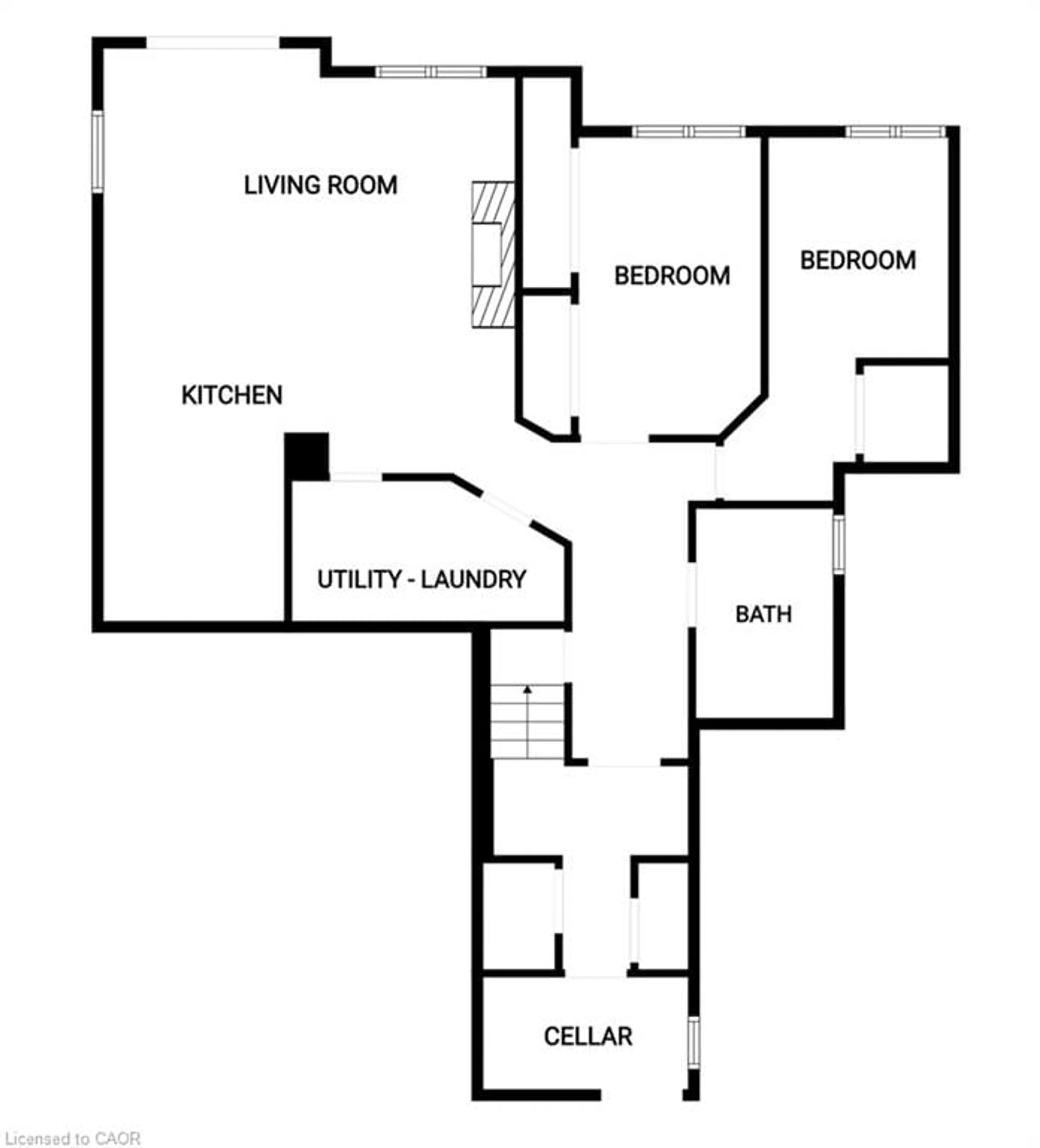 Floor plan for 71 Naomi Crt, Ancaster Ontario L9G 5E4