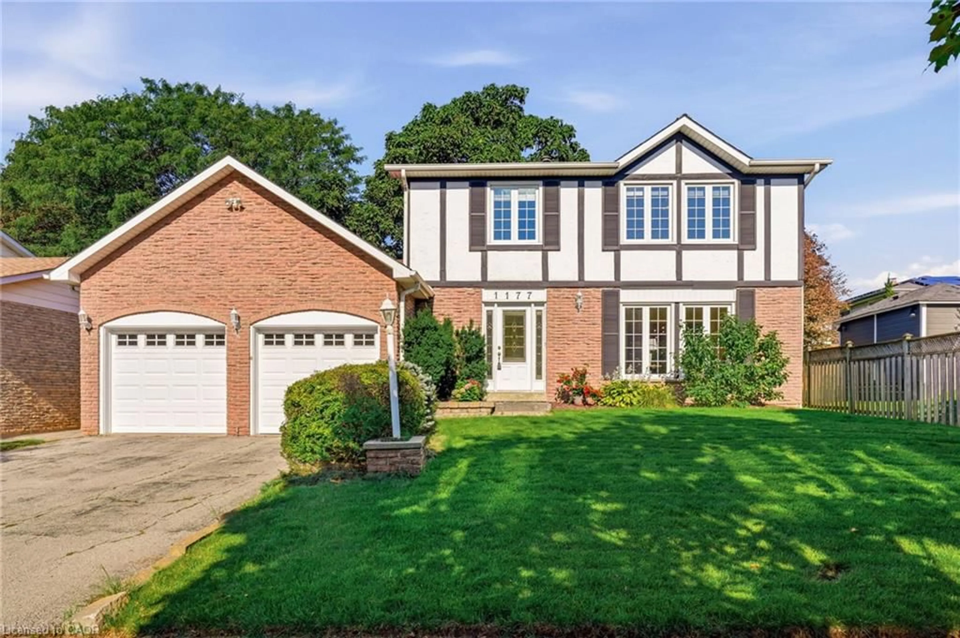 Home with brick exterior material, street for 1177 Grand Blvd, Oakville Ontario L6H 2V2