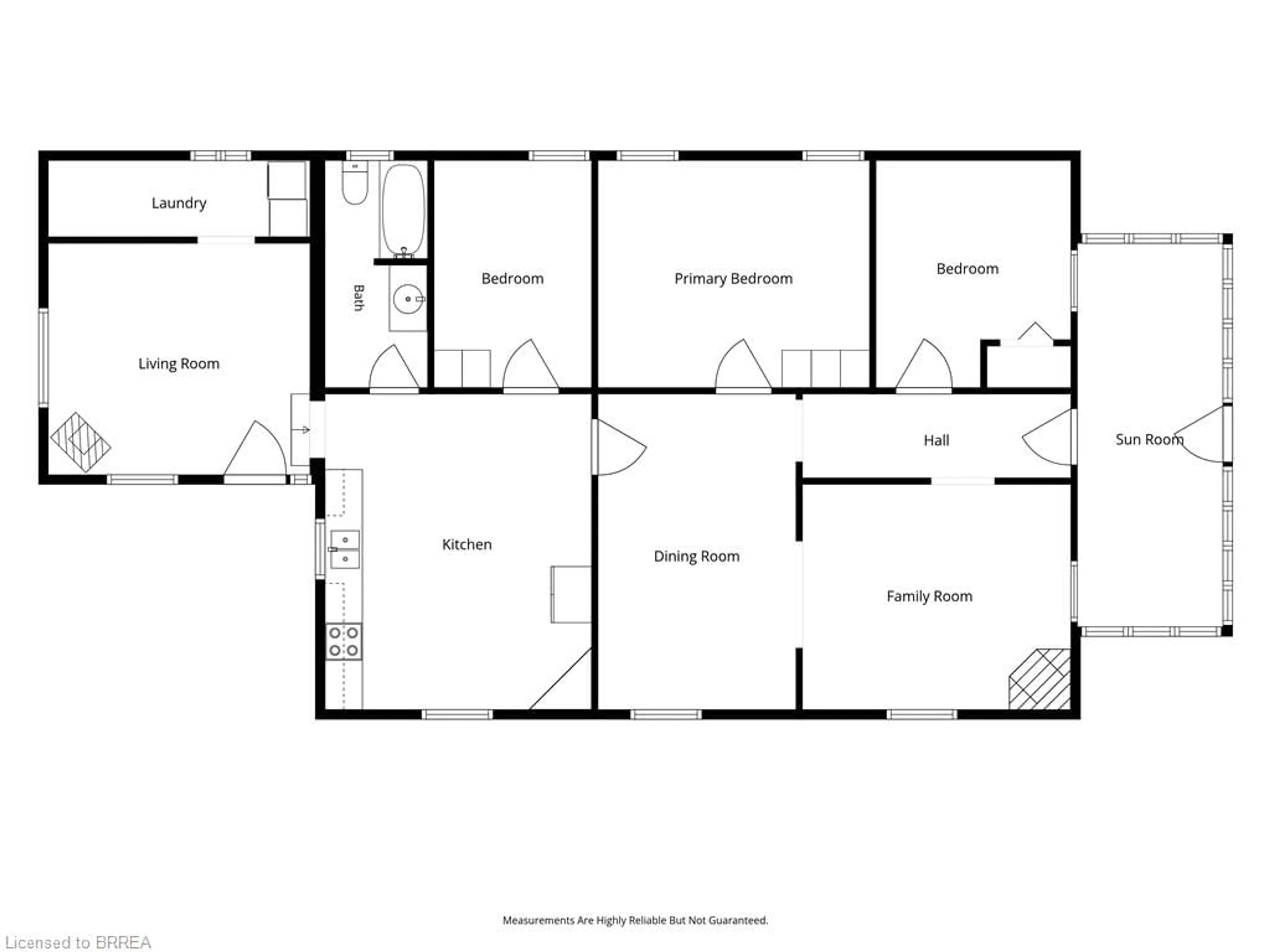 Floor plan for 277 Main St, Delhi Ontario N4B 2M6