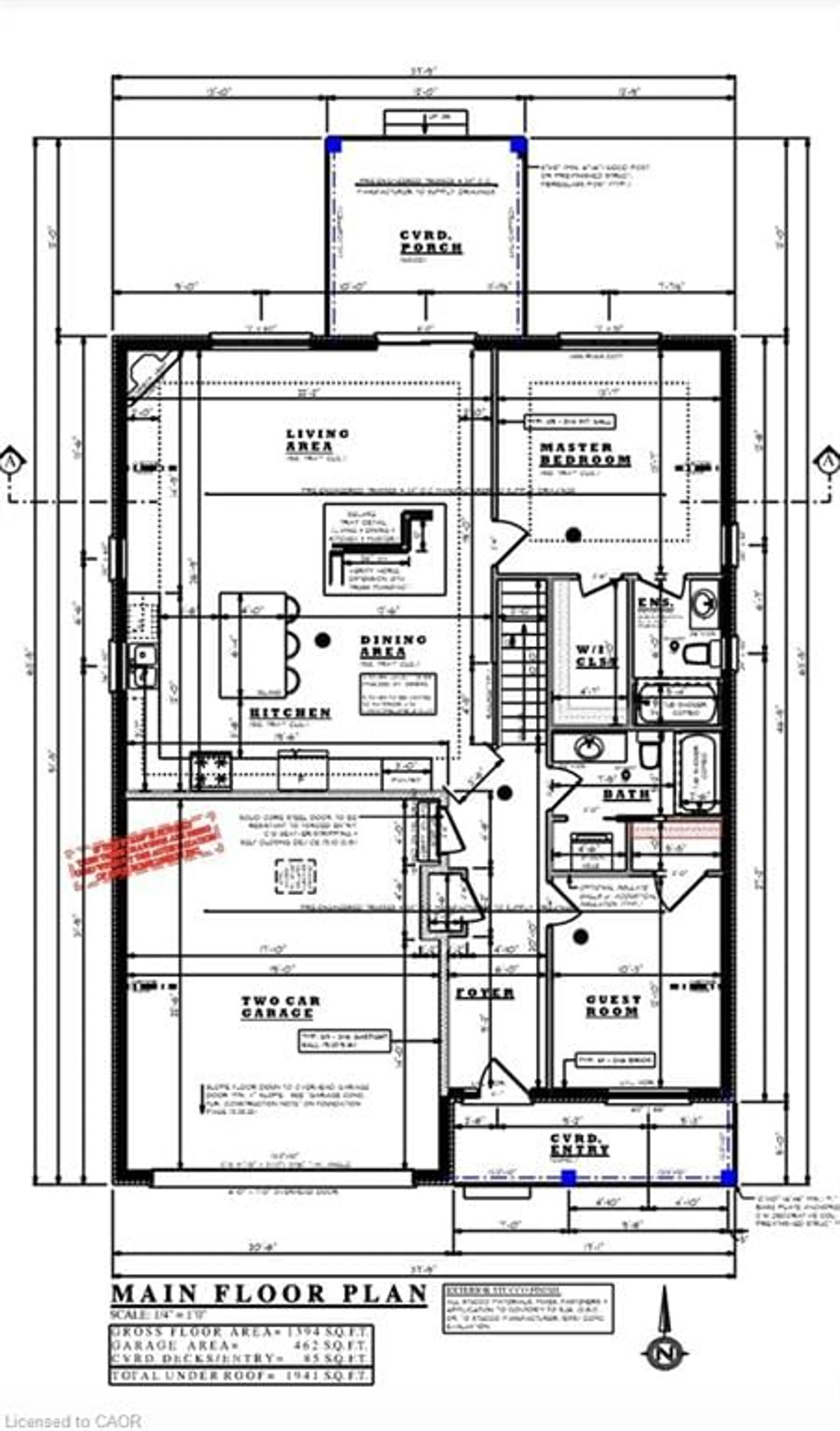 Floor plan for 96 St. Michael's St, Delhi Ontario N4B 0A3