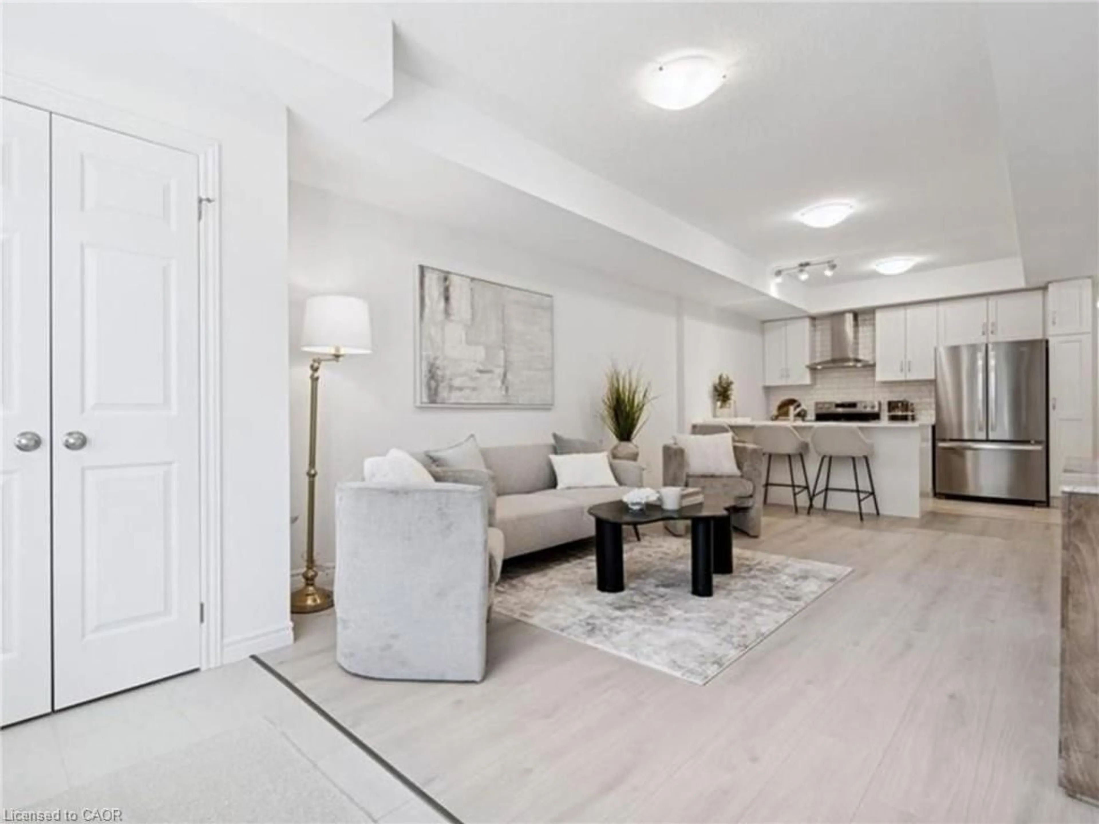 Living room with furniture, unknown for 7-53 Allegro Common, Cambridge Ontario N3C 1A5