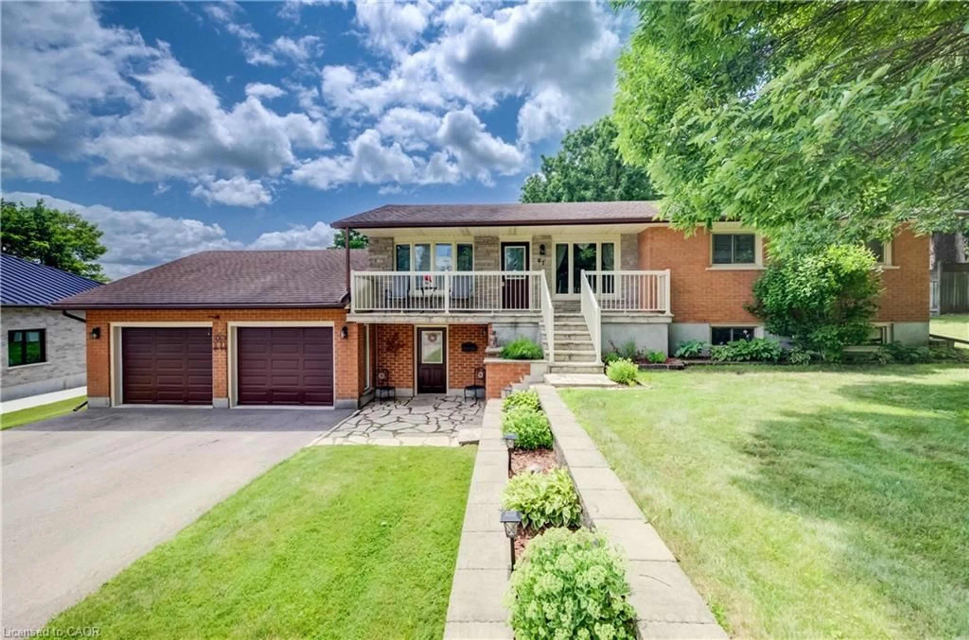 Home with brick exterior material, street for 67 Casselholme Cres, New Dundee Ontario N0B 2E0