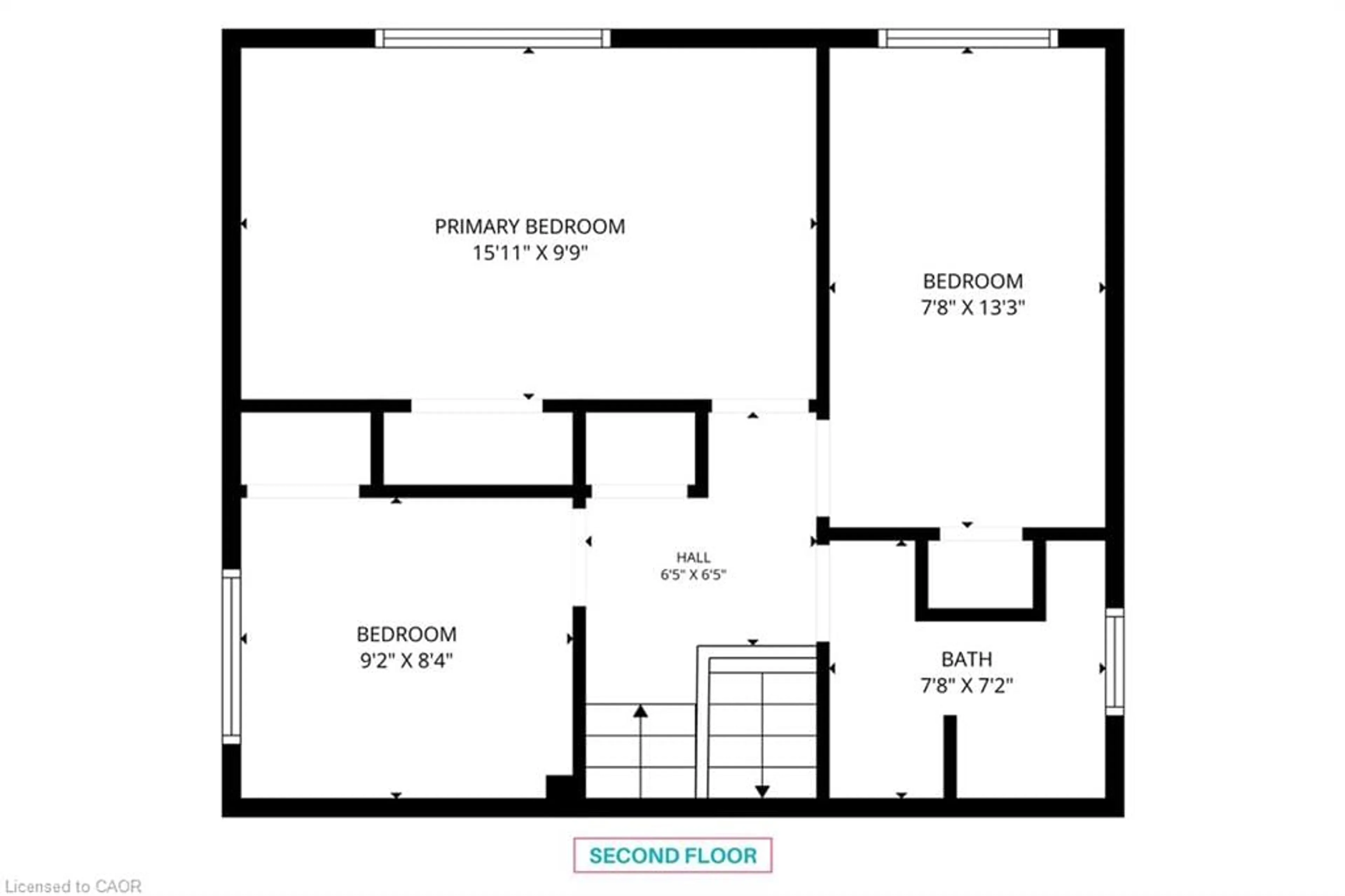 Floor plan for 265 Bonaventure Dr, Hamilton Ontario L9C 7B2