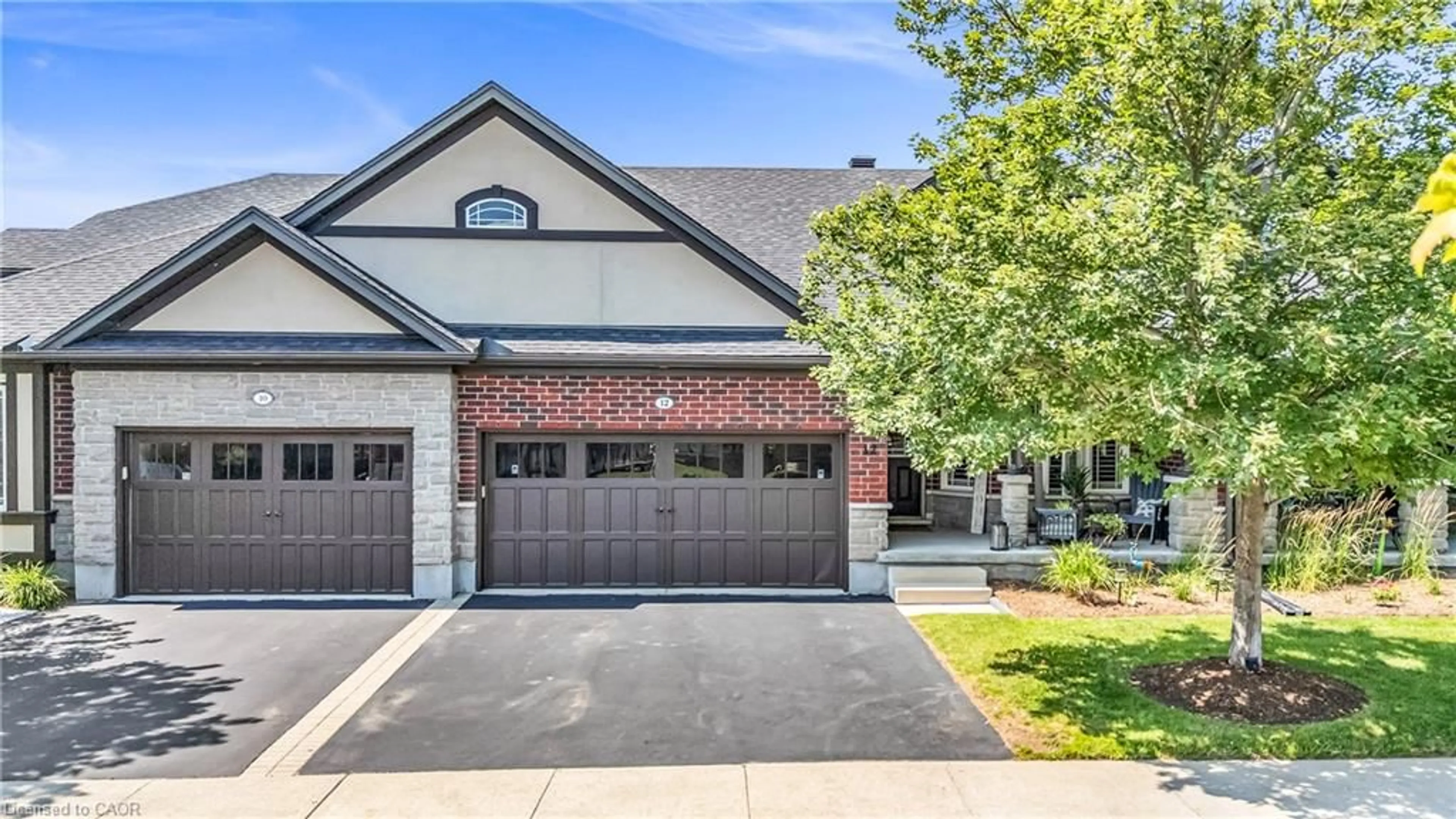 Home with brick exterior material, street for 12 Annmoore Cres #19, Guelph Ontario N1L 0J1