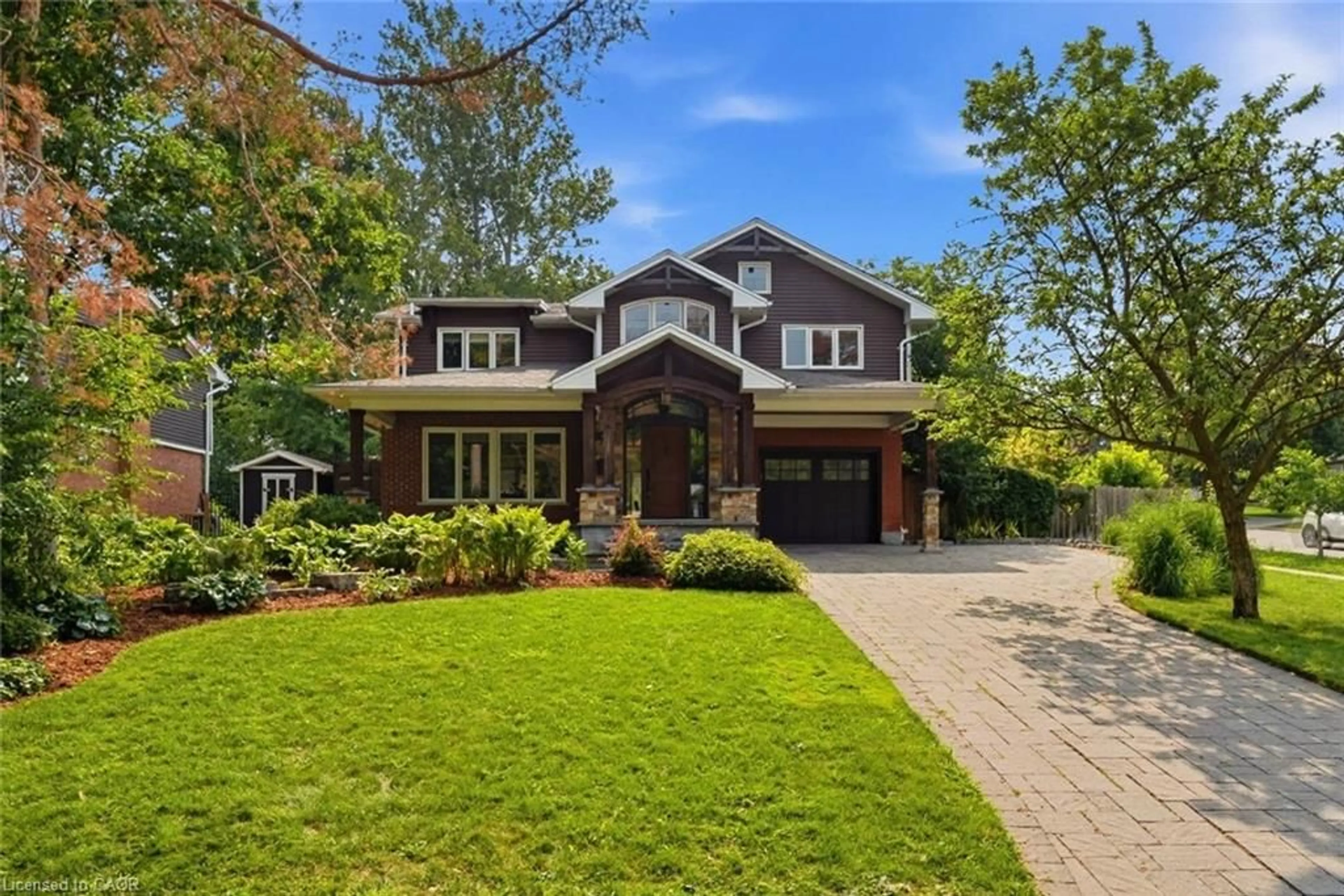 Home with brick exterior material, street for 266 Ferndale Pl, Waterloo Ontario N2J 3X9