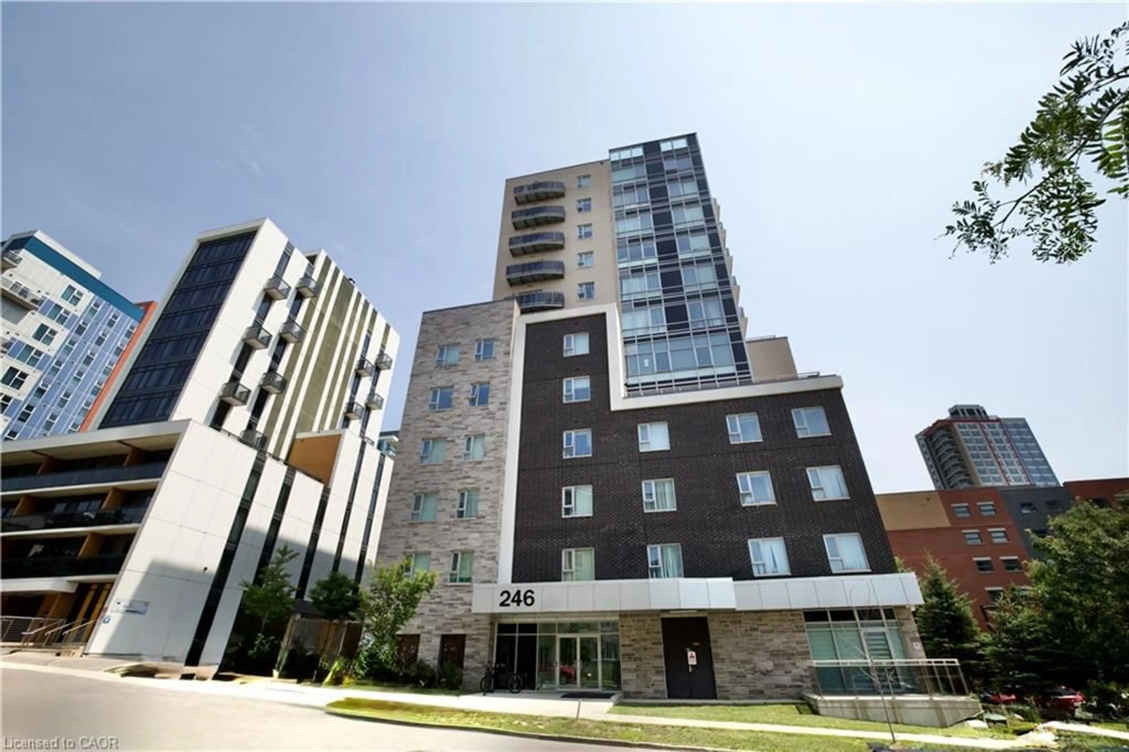 Indoor foyer for 246 Lester St #1107, Waterloo Ontario N2L 3W5