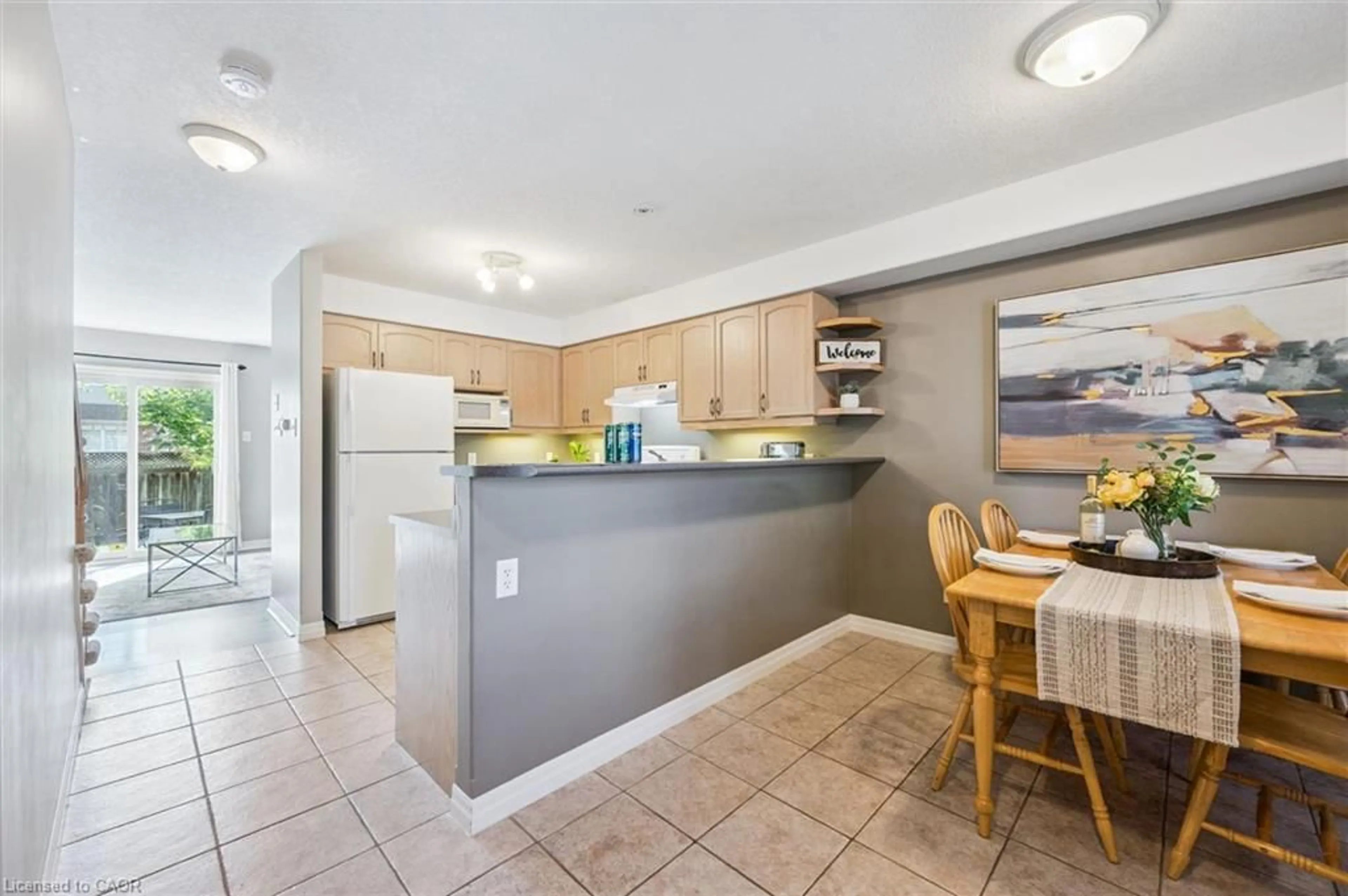 Open concept kitchen, unknown for 535 Windflower Cres #54, Kitchener Ontario N2E 4L7
