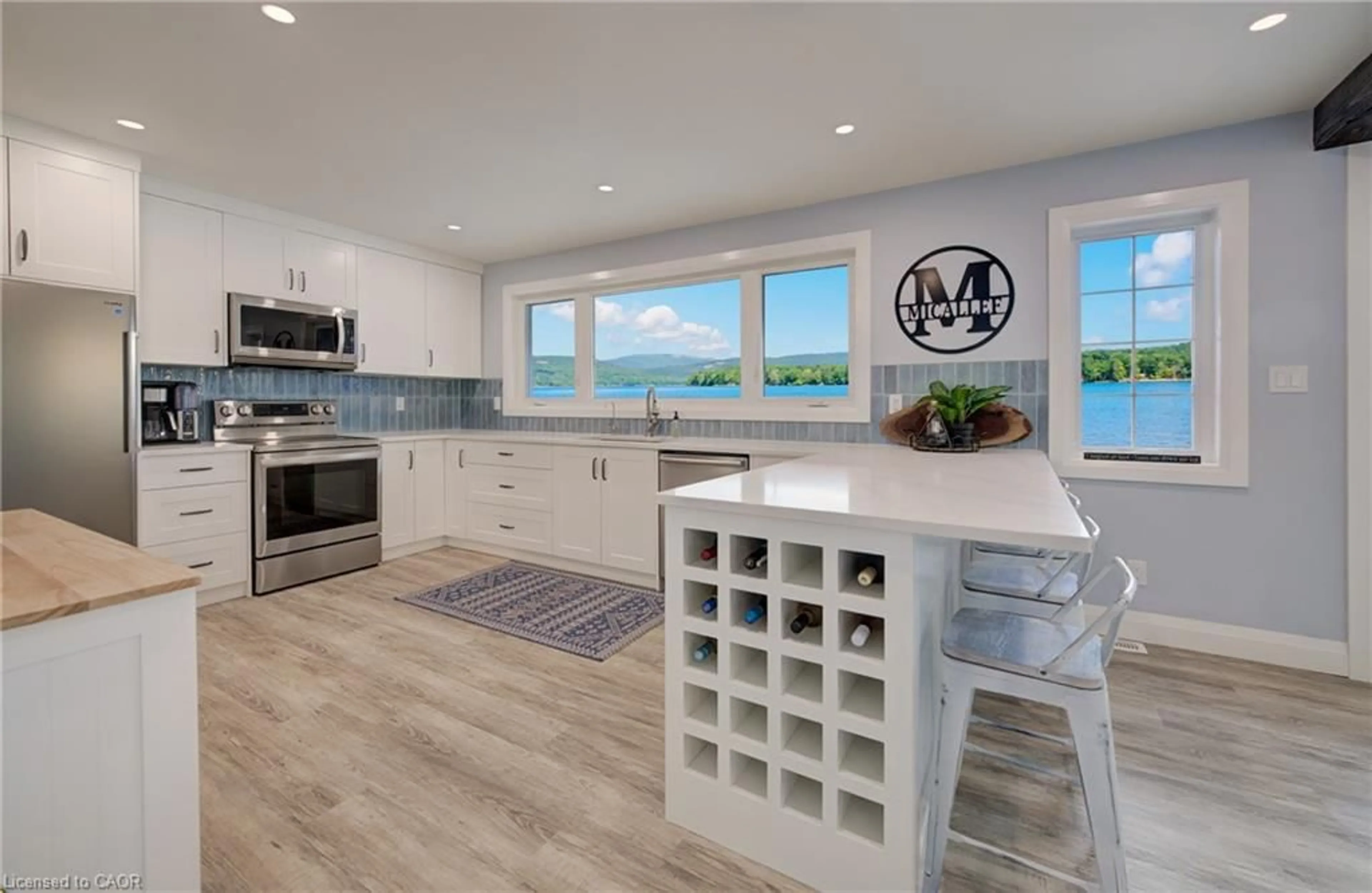 Open concept kitchen, ceramic/tile floor for LOT 476 Road 4, Conestogo Lake Ontario N0G 1P0