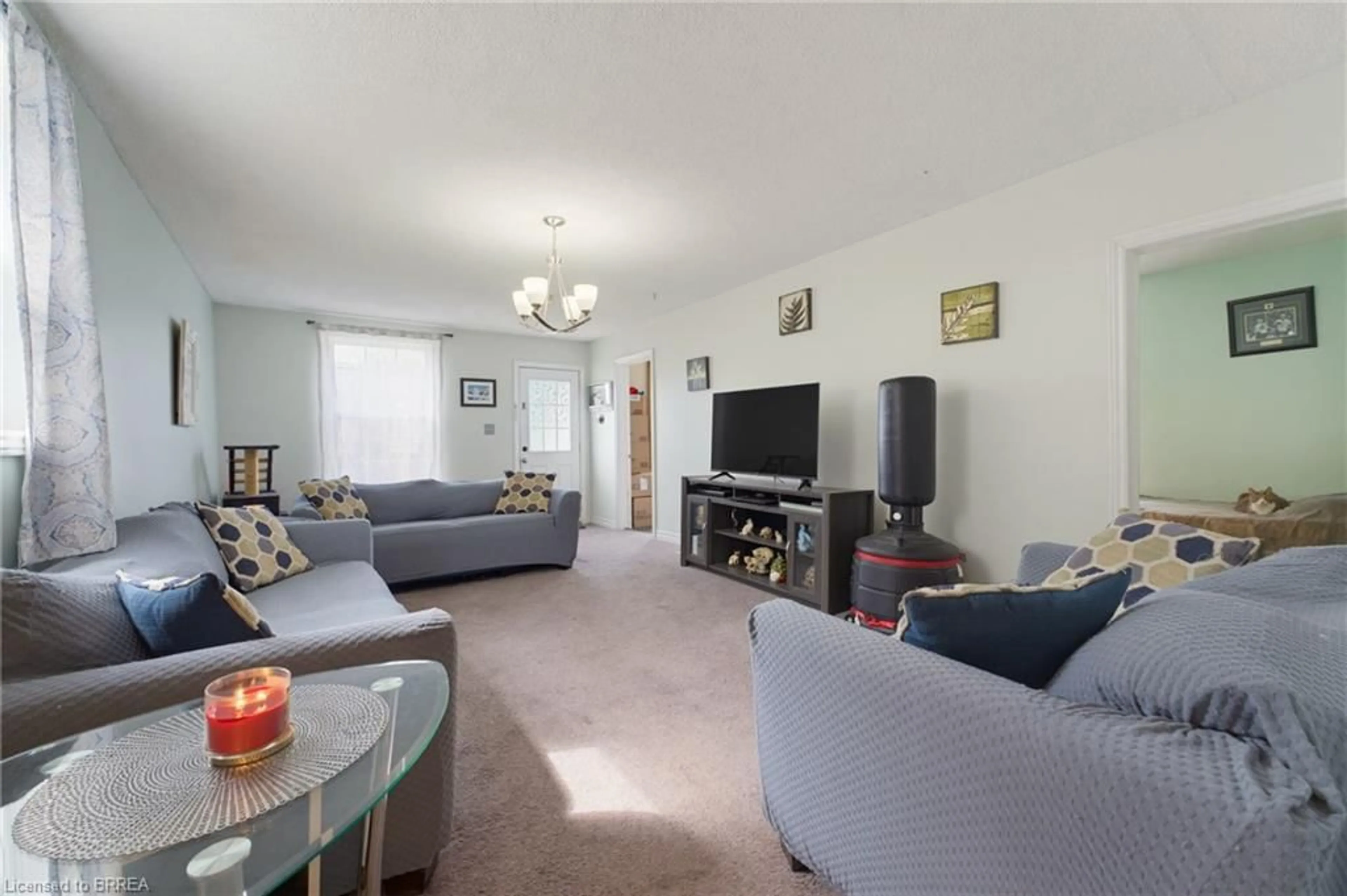 Living room with furniture, unknown for 128 Mary St, Brantford Ontario N3S 3B9