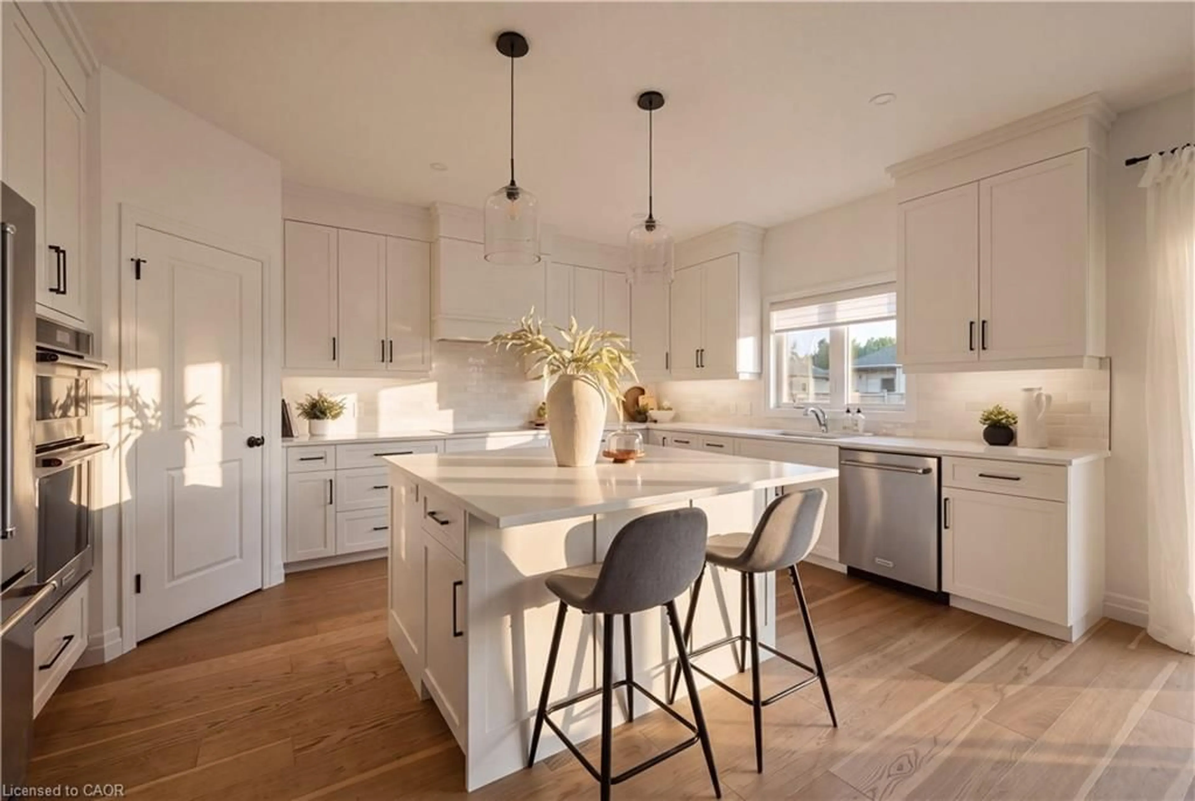 Open concept kitchen, ceramic/tile floor for 415 Rogers Rd, Listowel Ontario N4W 0H2