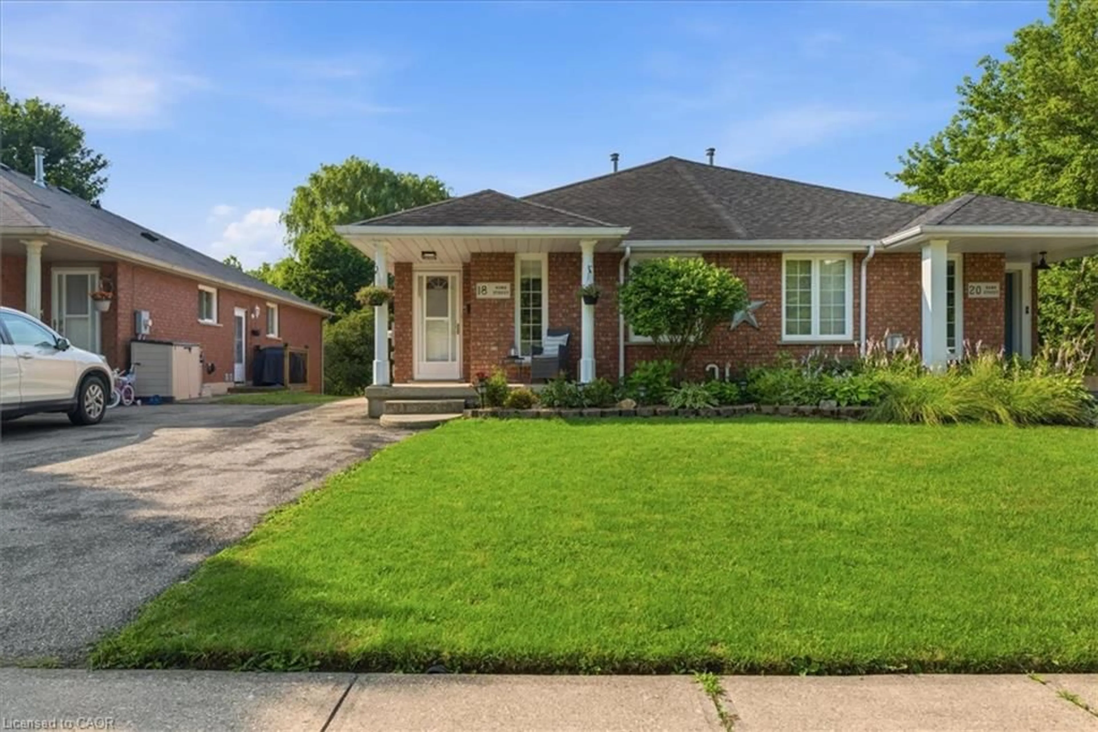 Home with brick exterior material, street for 18 Hawk St, St. George Ontario N0E 1N0