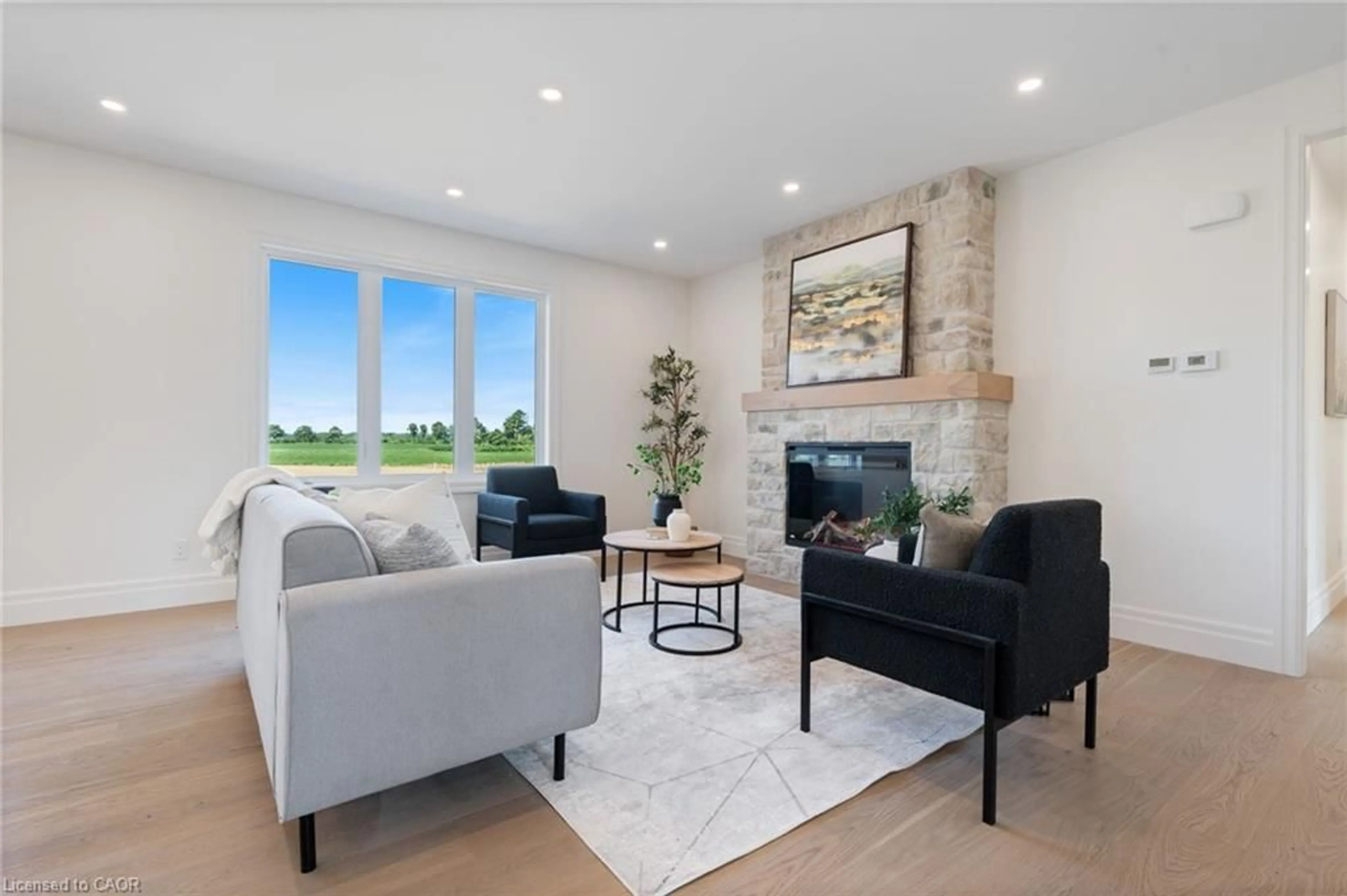 Living room with furniture, unknown for 2427 East Quarter Line, Delhi Ontario N4B 2W4