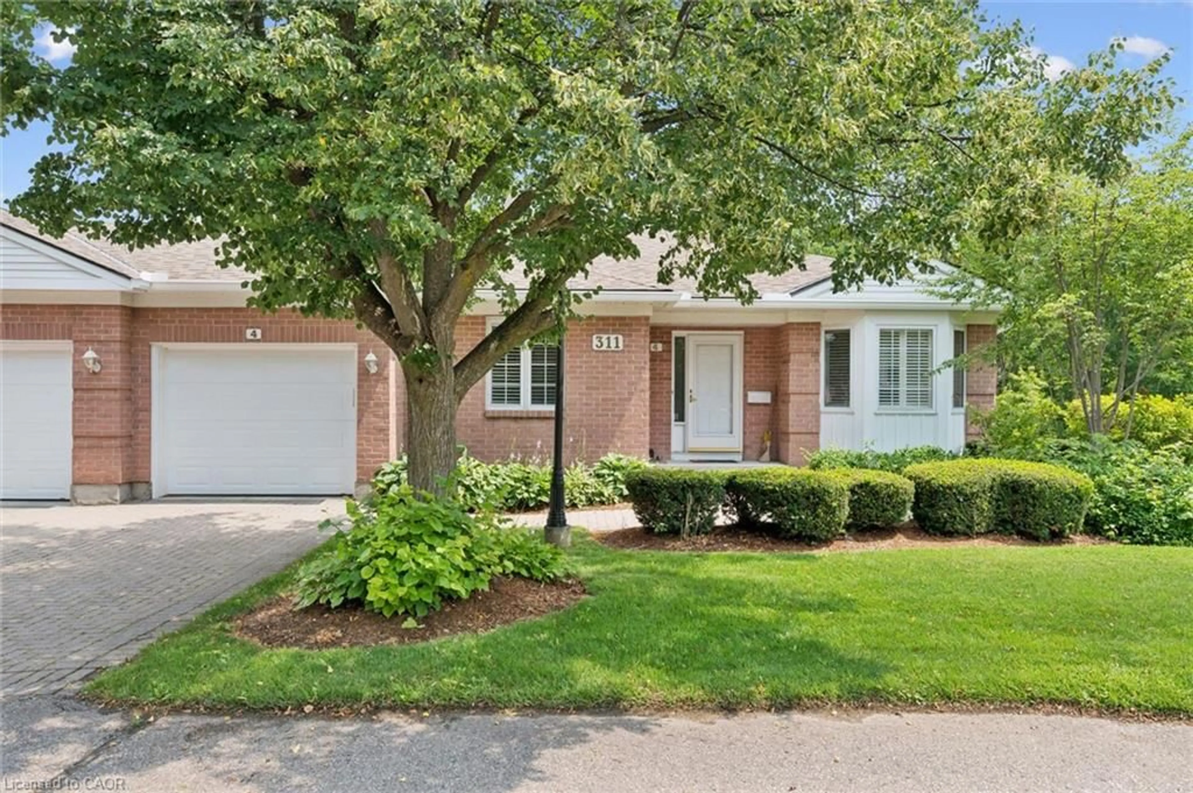 Home with brick exterior material, street for 311 George St #4, Cambridge Ontario N1S 4X6