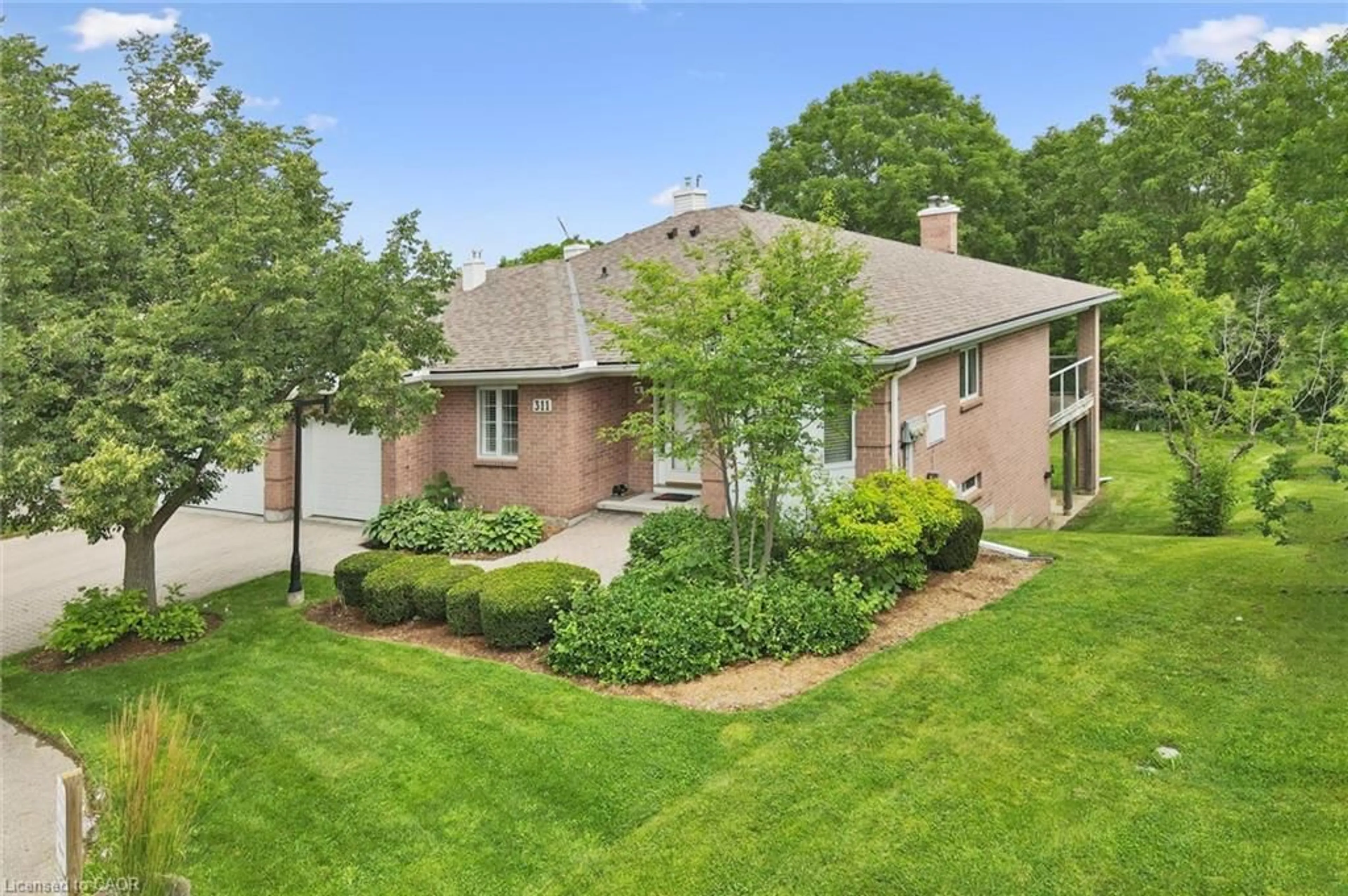 Home with brick exterior material, street for 311 George St #4, Cambridge Ontario N1S 4X6