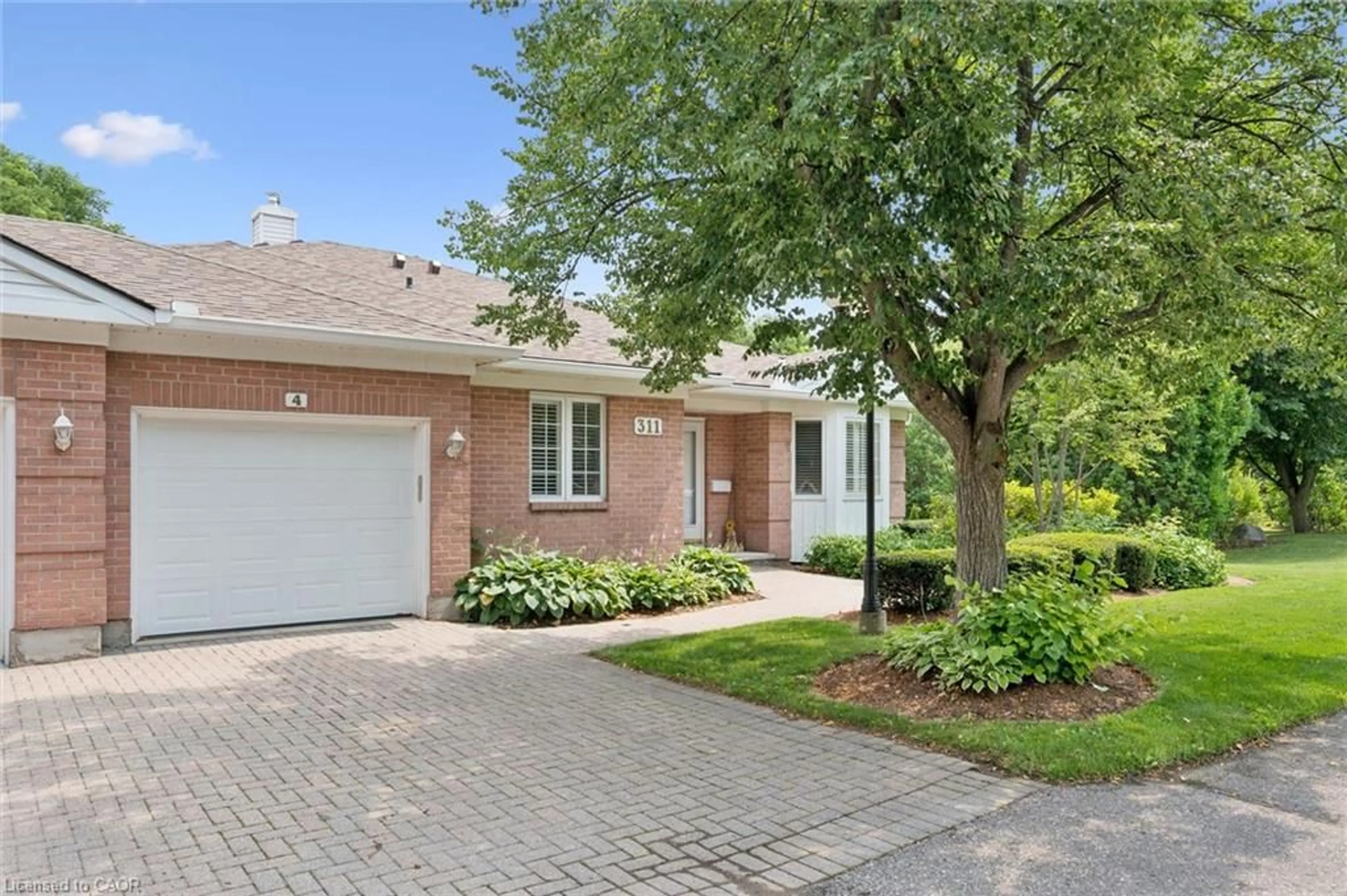 Home with brick exterior material, street for 311 George St #4, Cambridge Ontario N1S 4X6