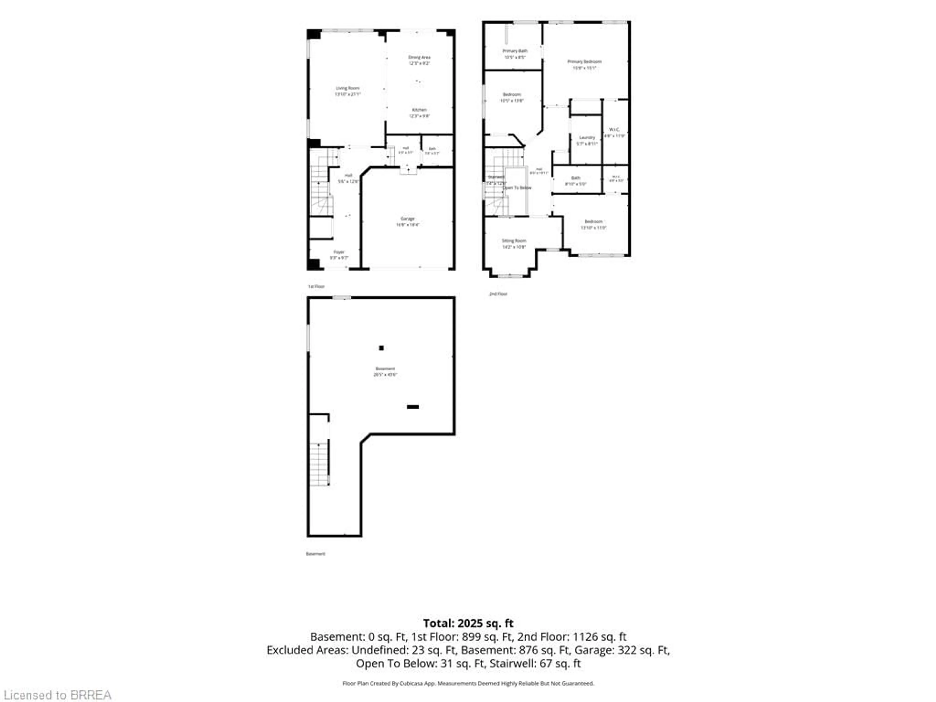 Floor plan for 7 Mears Rd, Paris Ontario N3L 3E2