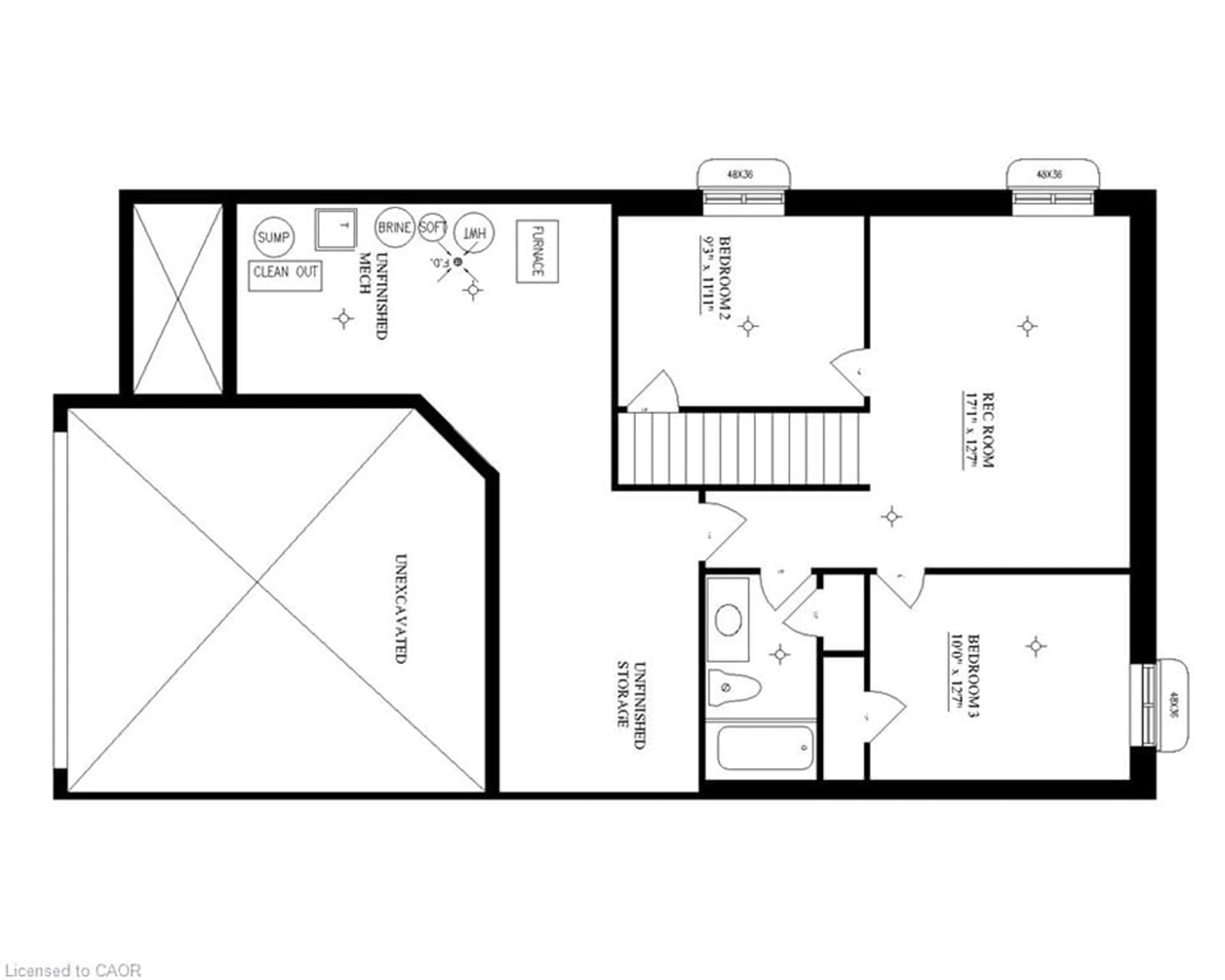 Floor plan for 379 Featherstone St, Listowel Ontario N4W 2C4