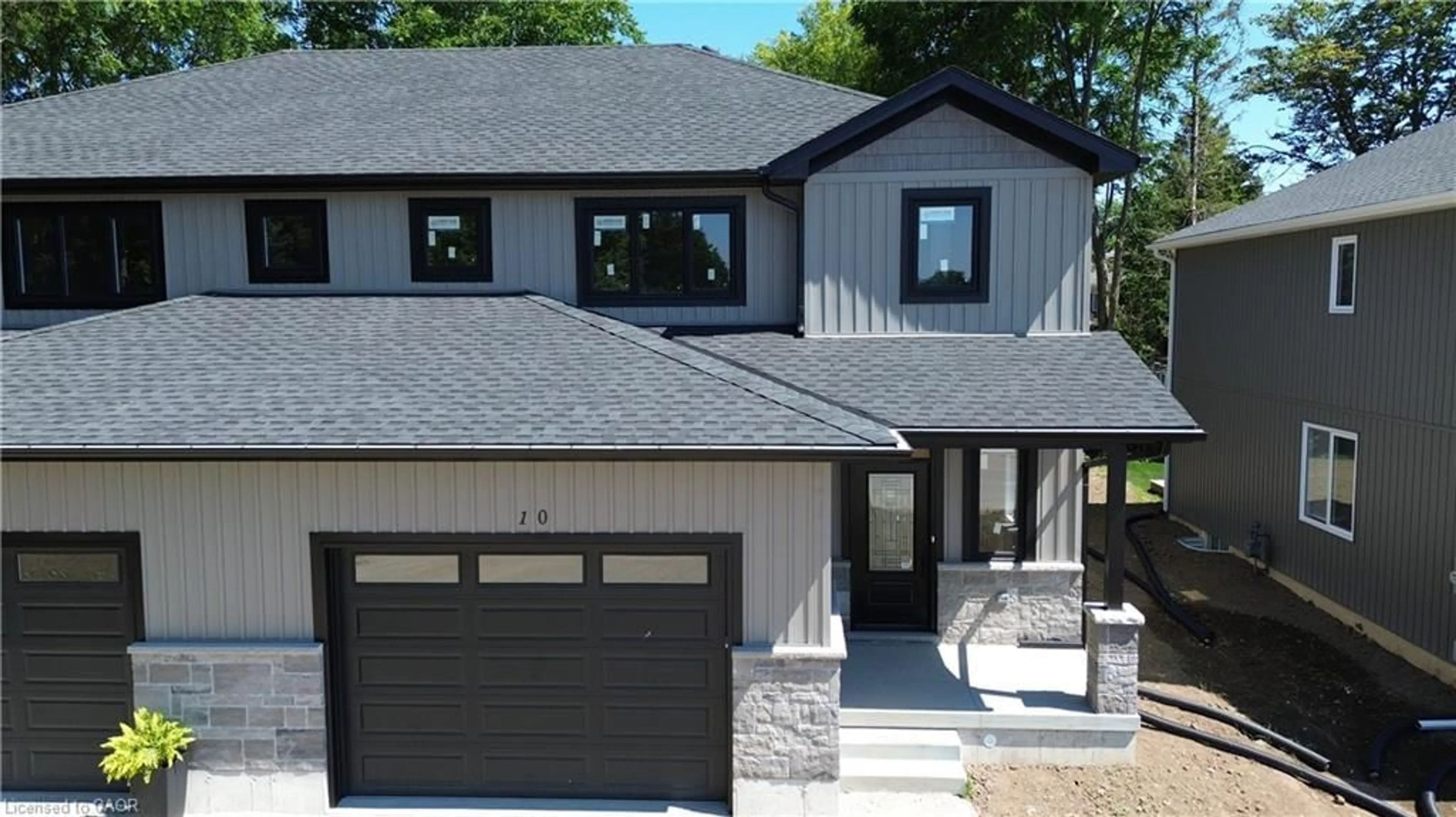Home with vinyl exterior material, street for 10 Roberts St, Seaforth Ontario N0K 1W0