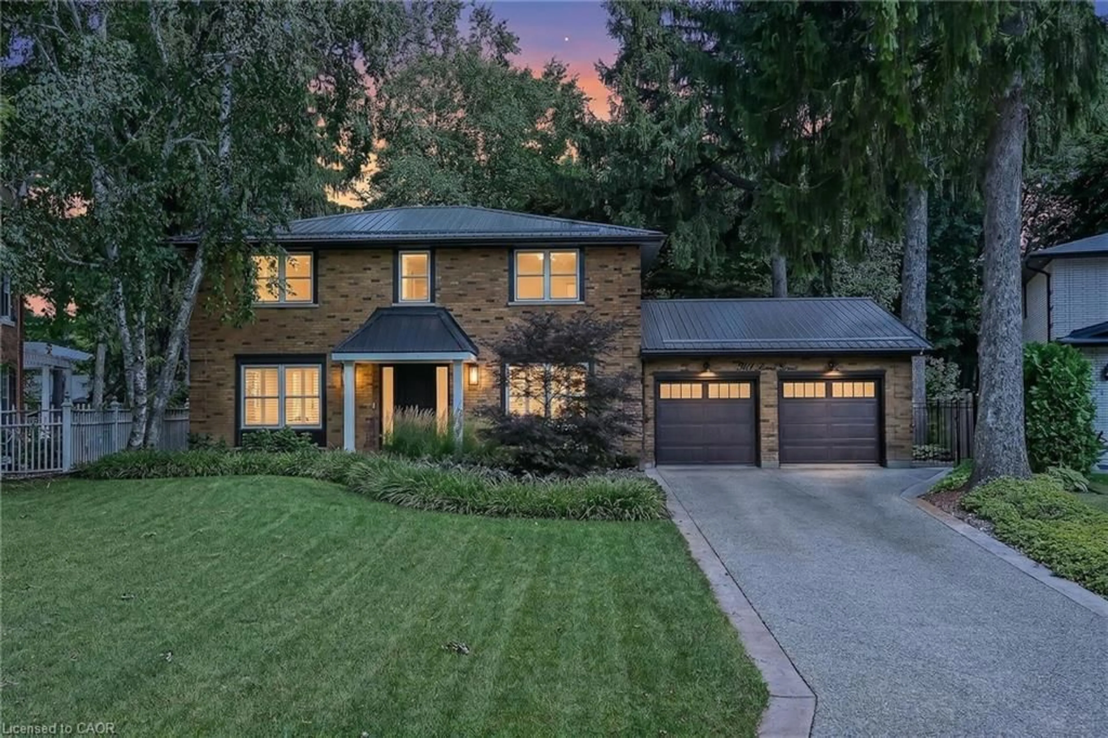 Home with brick exterior material, street for 341 Lima Crt, Ancaster Ontario L9G 3M8