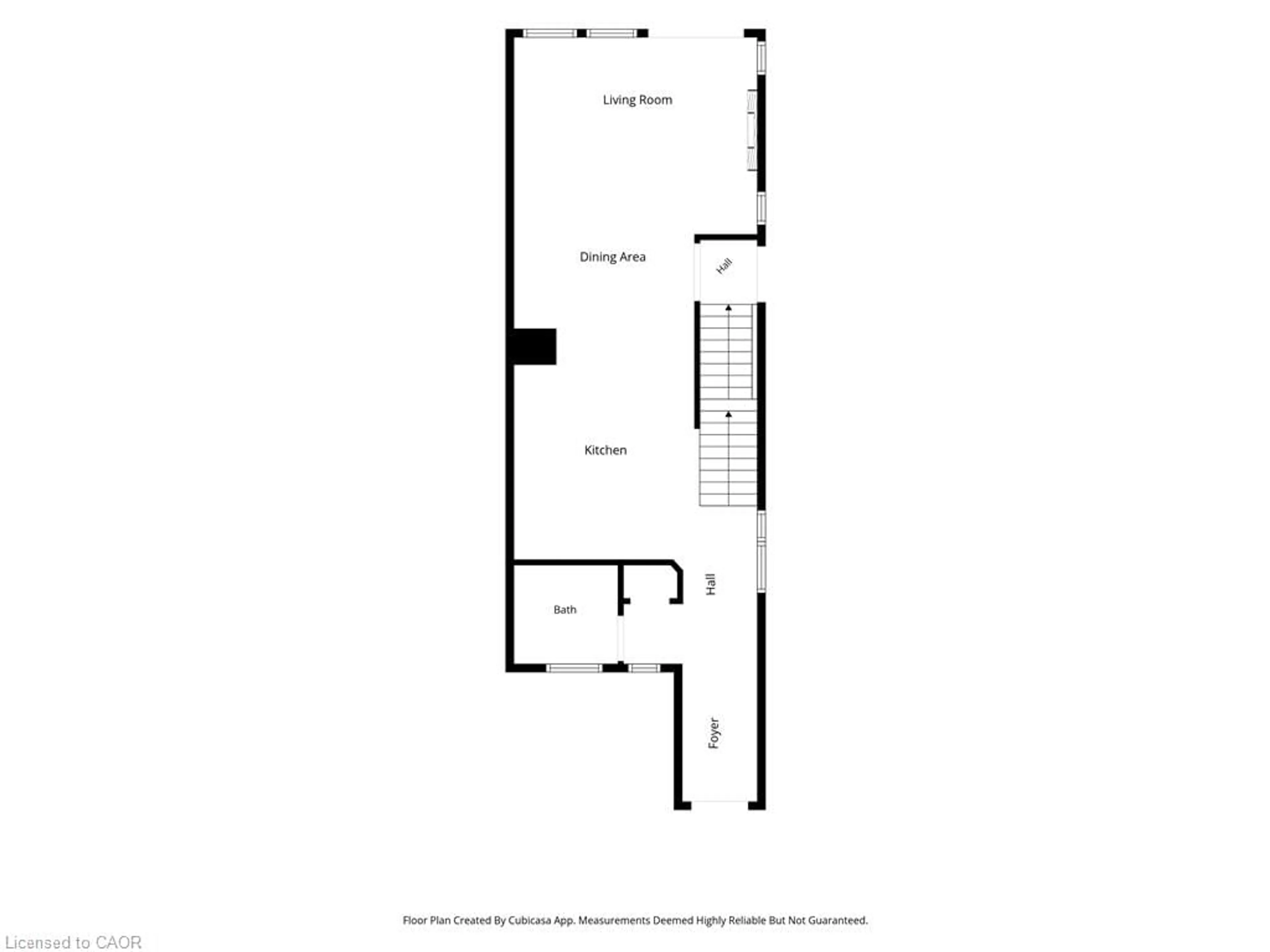 Floor plan for 102 Broadway Ave, St. Catharines Ontario L2M 7W8