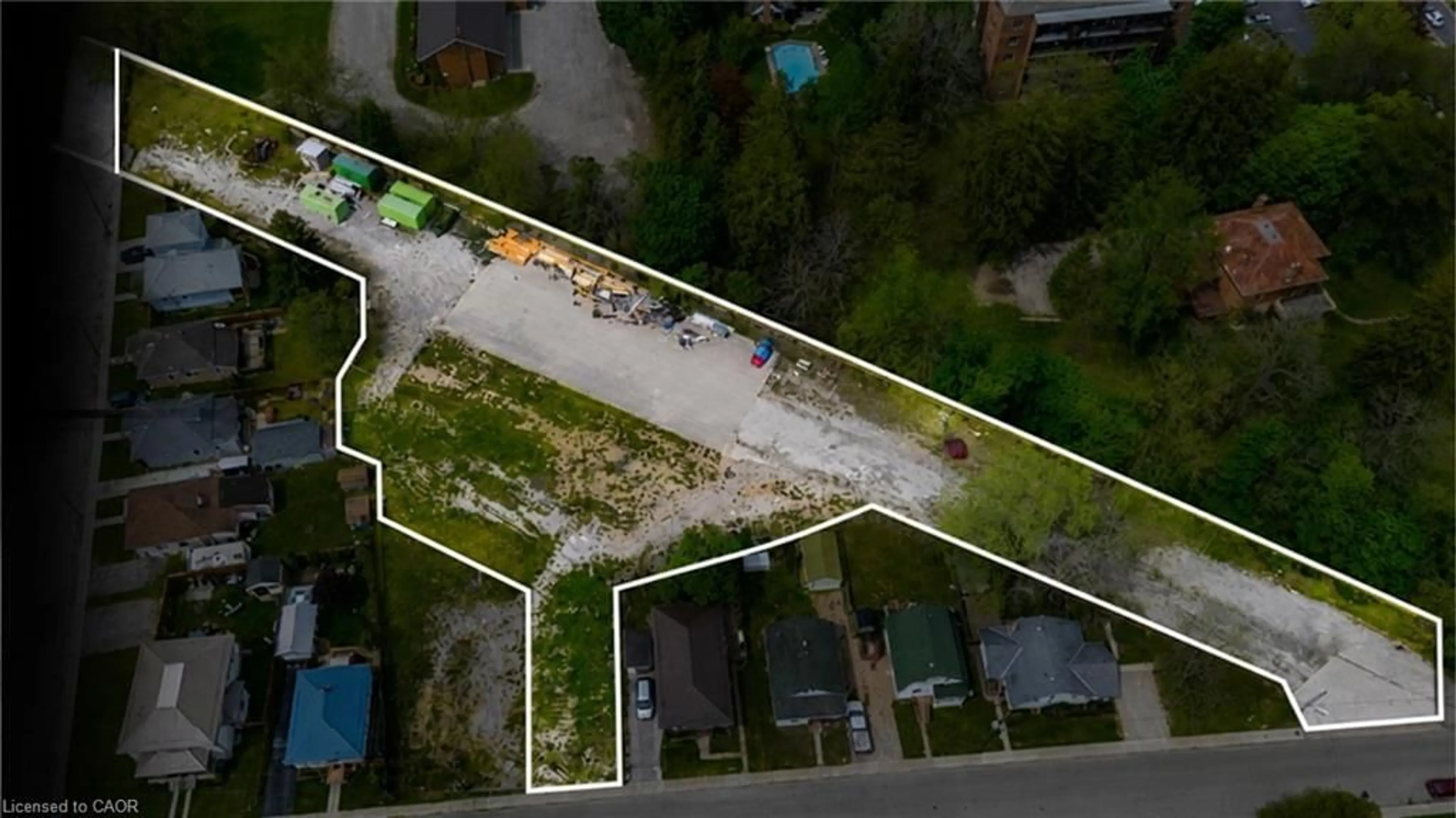 A pic from outside/outdoor area/front of a property/back of a property/a pic from drone, street for 9 James St, Simcoe Ontario N3Y 1E1