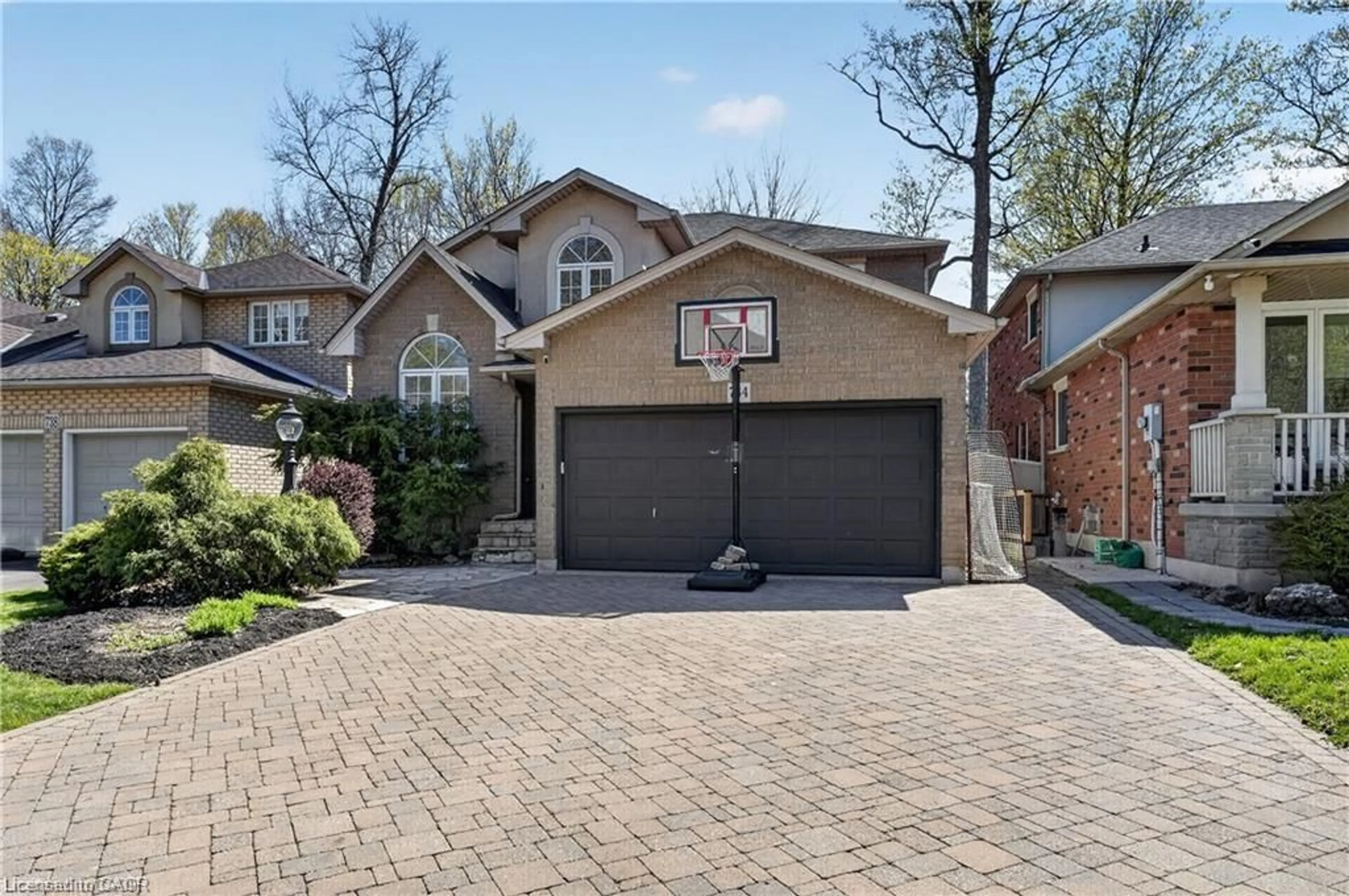 Home with brick exterior material, street for 734 Brigadoon Dr, Hamilton Ontario L9C 7S2