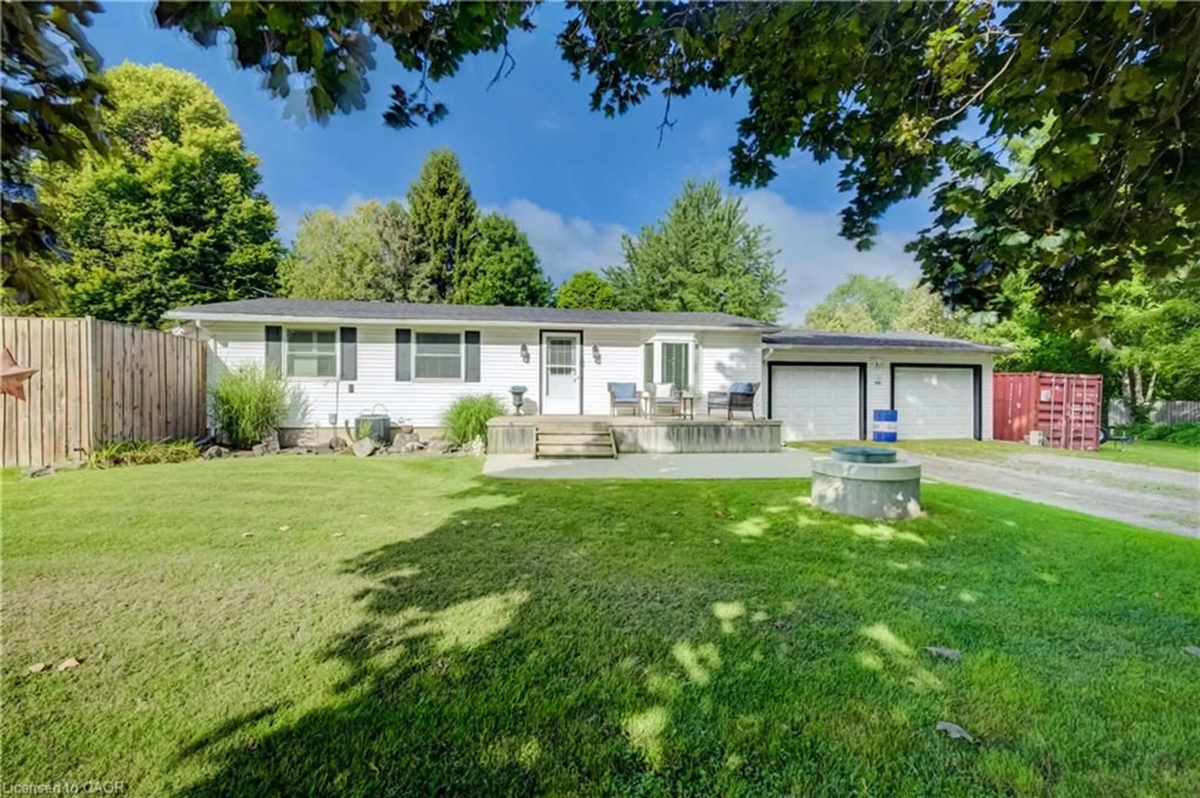 Home with vinyl exterior material, street for 955287 Canning Rd, Paris Ontario N3L 3E2