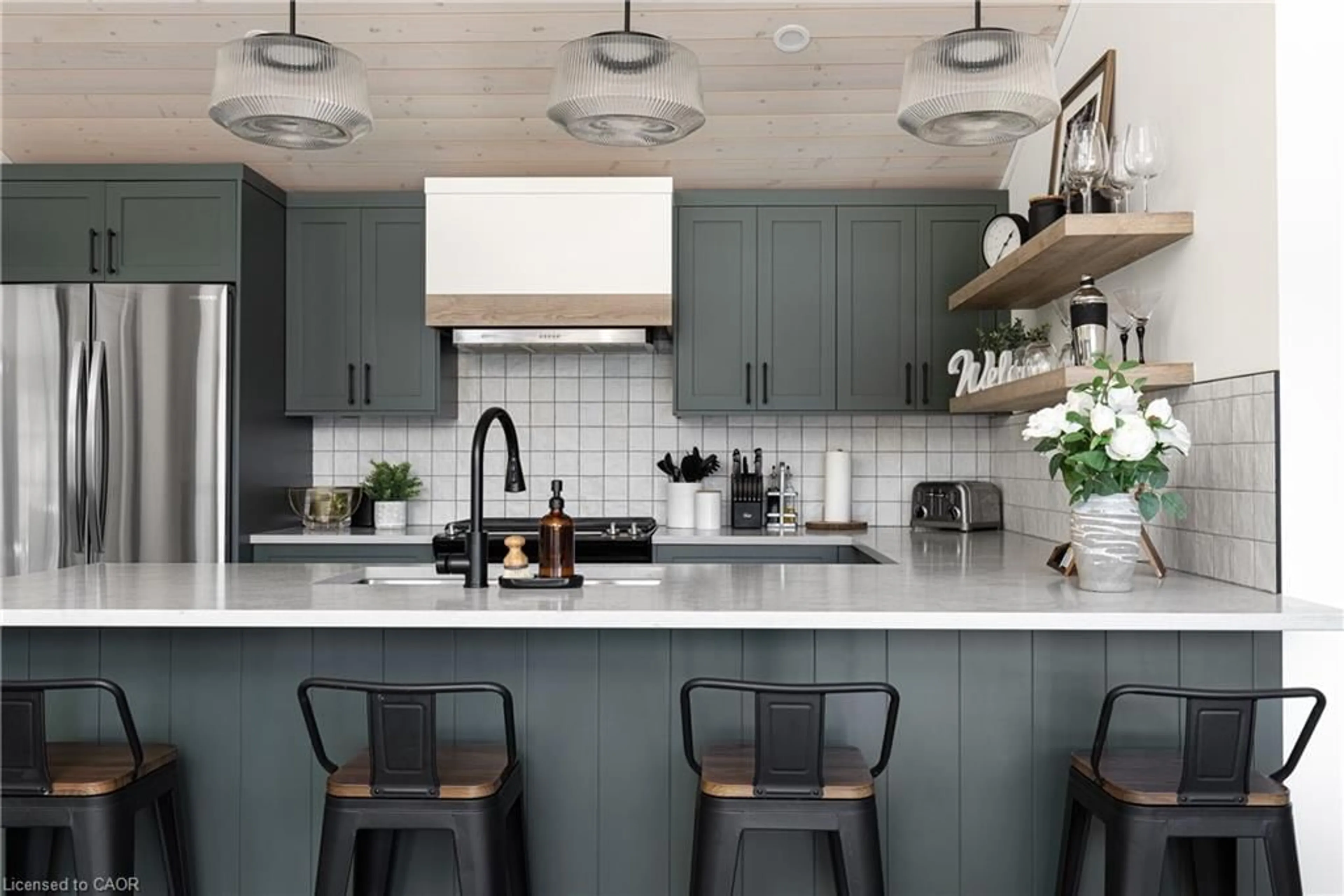 Contemporary kitchen, unknown for 1558 Fish Hatchery Rd #10, Muskoka Lakes Ontario P0B 1M0