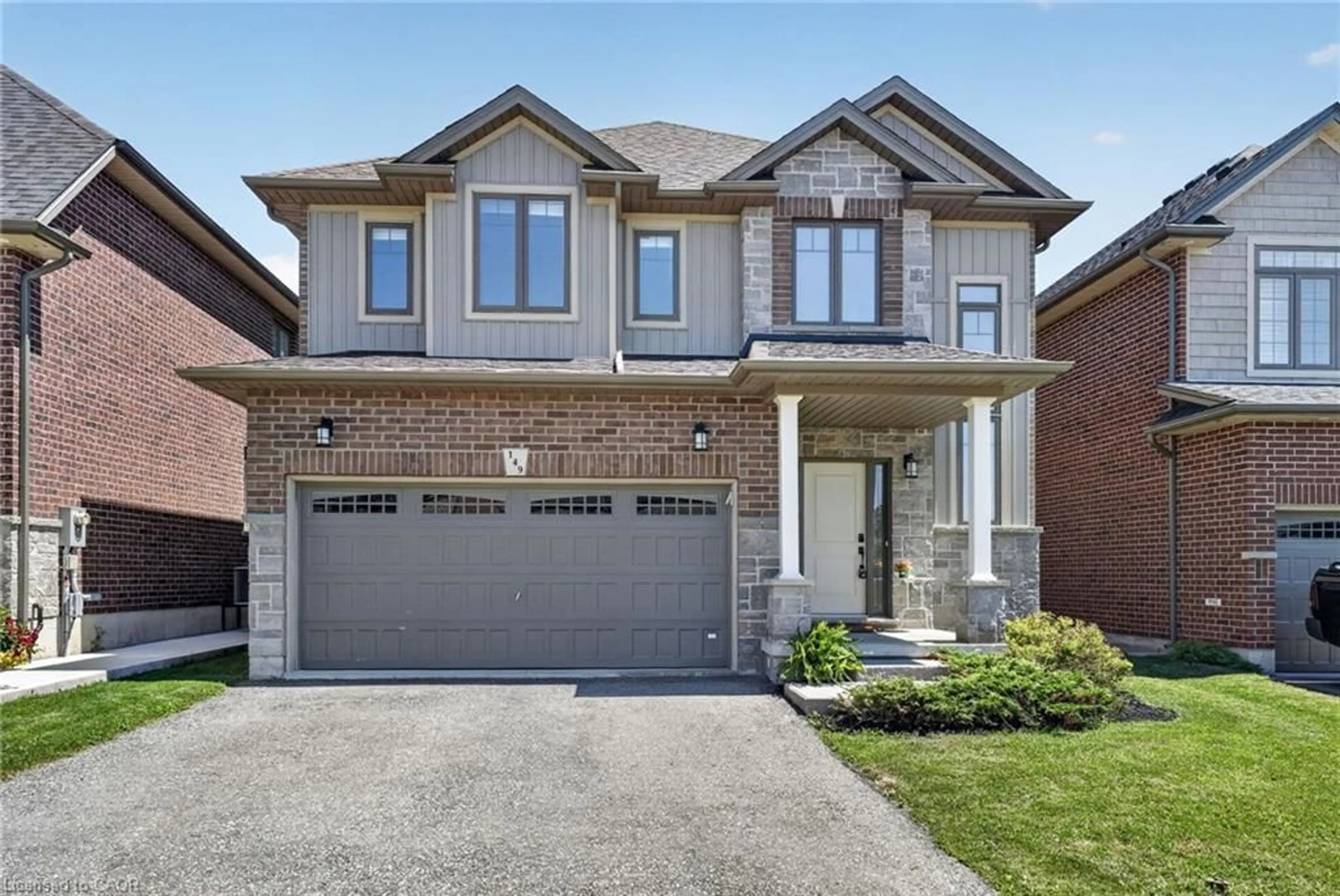 Home with brick exterior material, street for 149 Dennis Dr, Smithville Ontario L0R 2A0