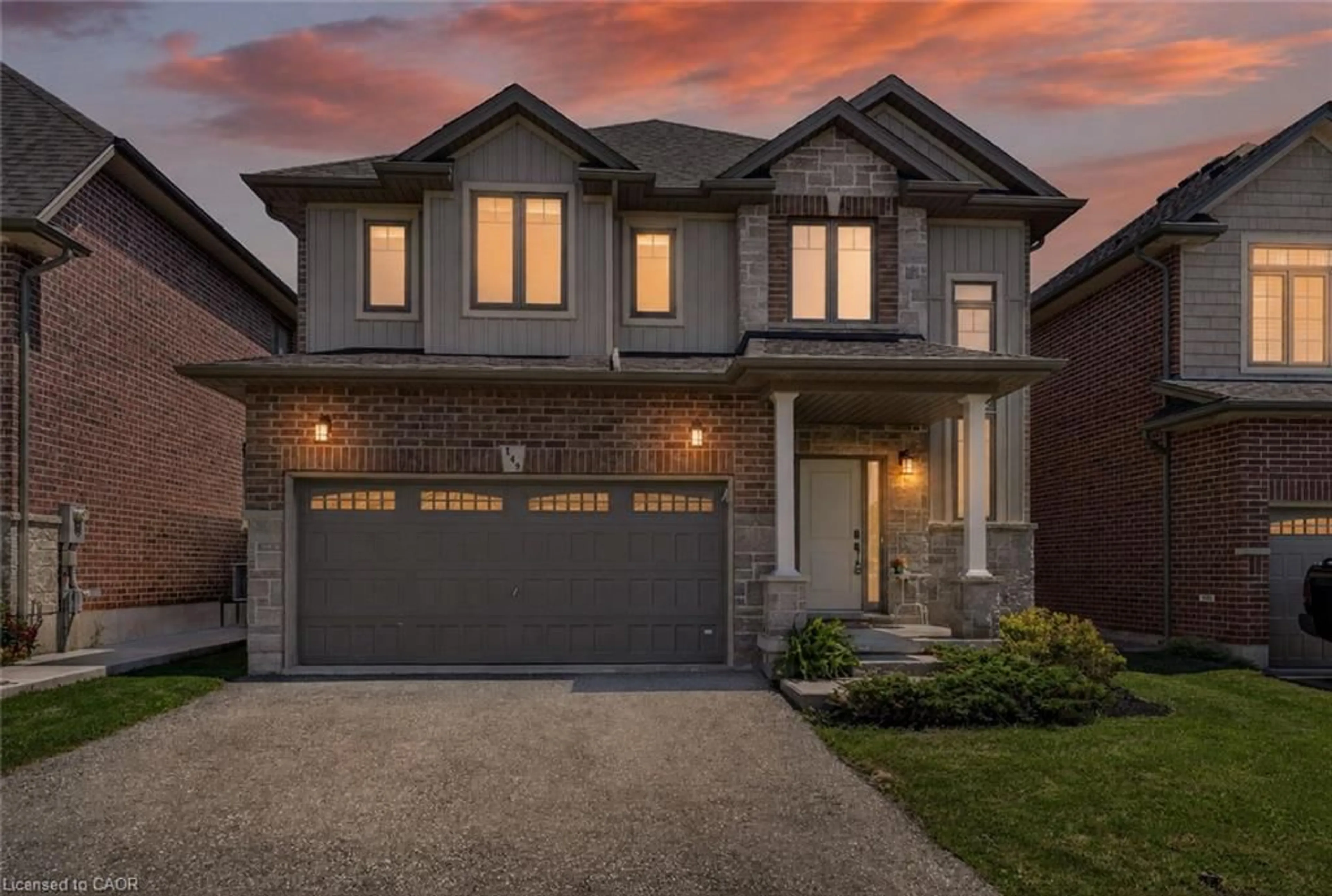Home with brick exterior material, street for 149 Dennis Dr, Smithville Ontario L0R 2A0