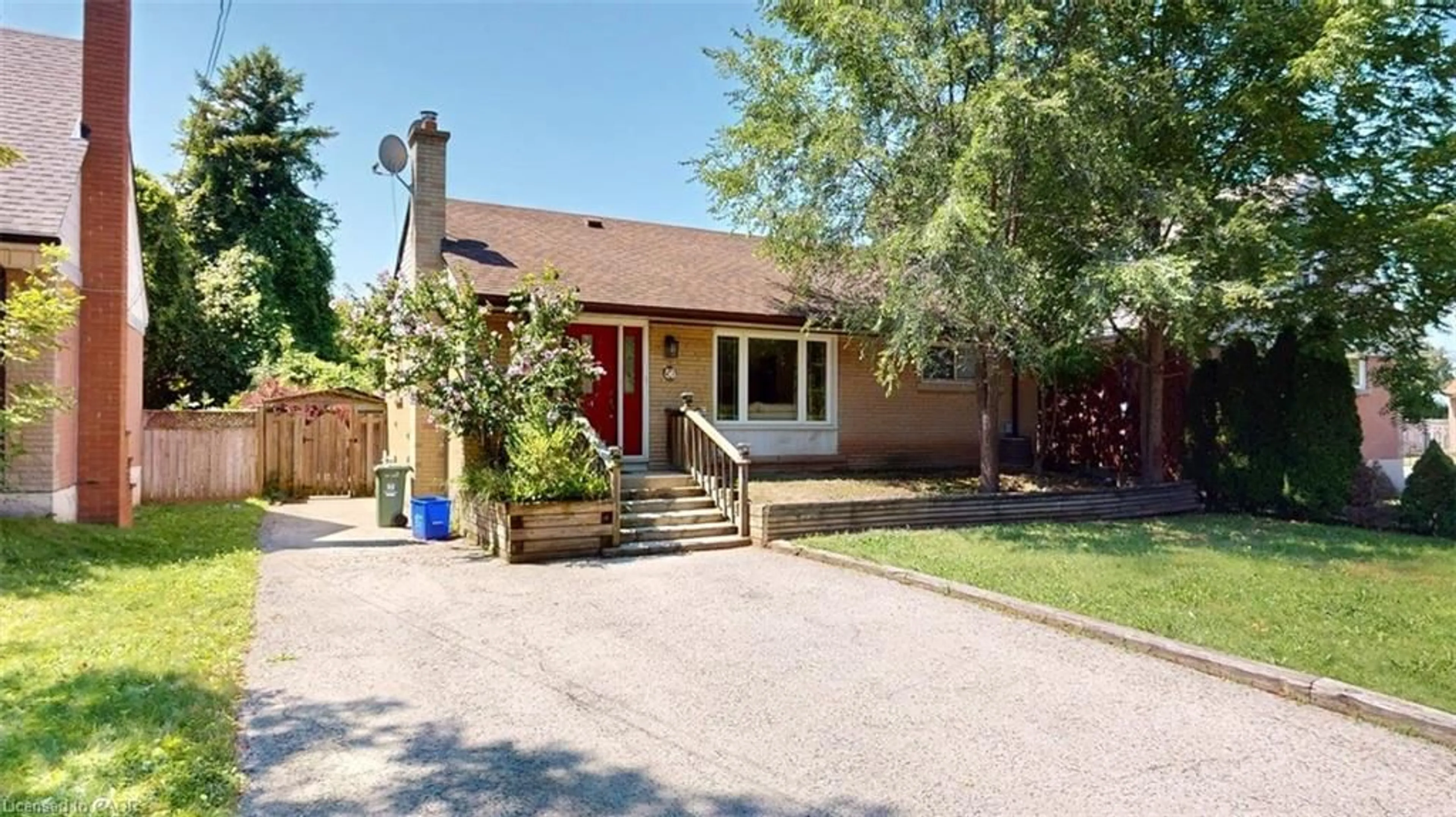 Home with brick exterior material, street for 56 Lower Horning Rd, Hamilton Ontario L8S 3G3