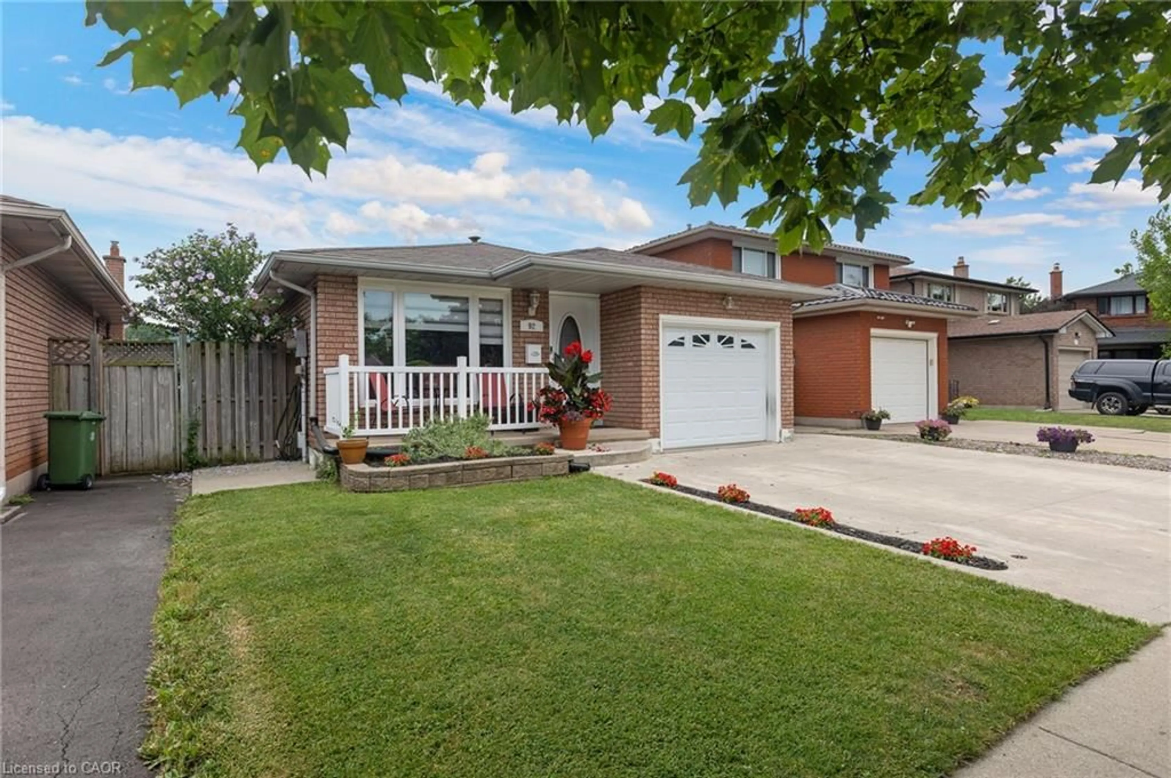 Home with brick exterior material, street for 92 Juniper Dr, Stoney Creek Ontario L8G 4E6