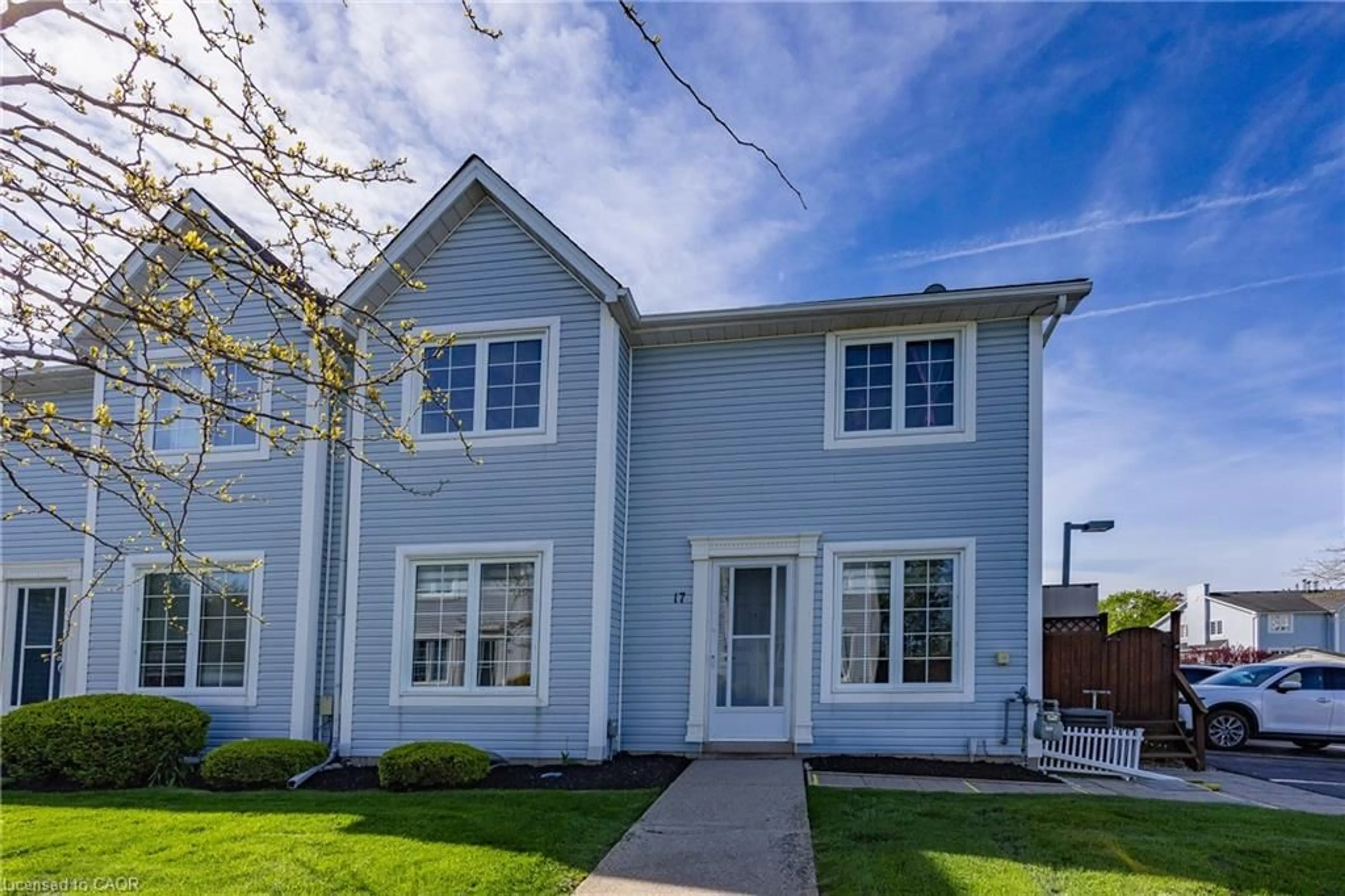 Home with vinyl exterior material, street for 14 New Lakeshore Rd #17, Port Dover Ontario N0A 1N8