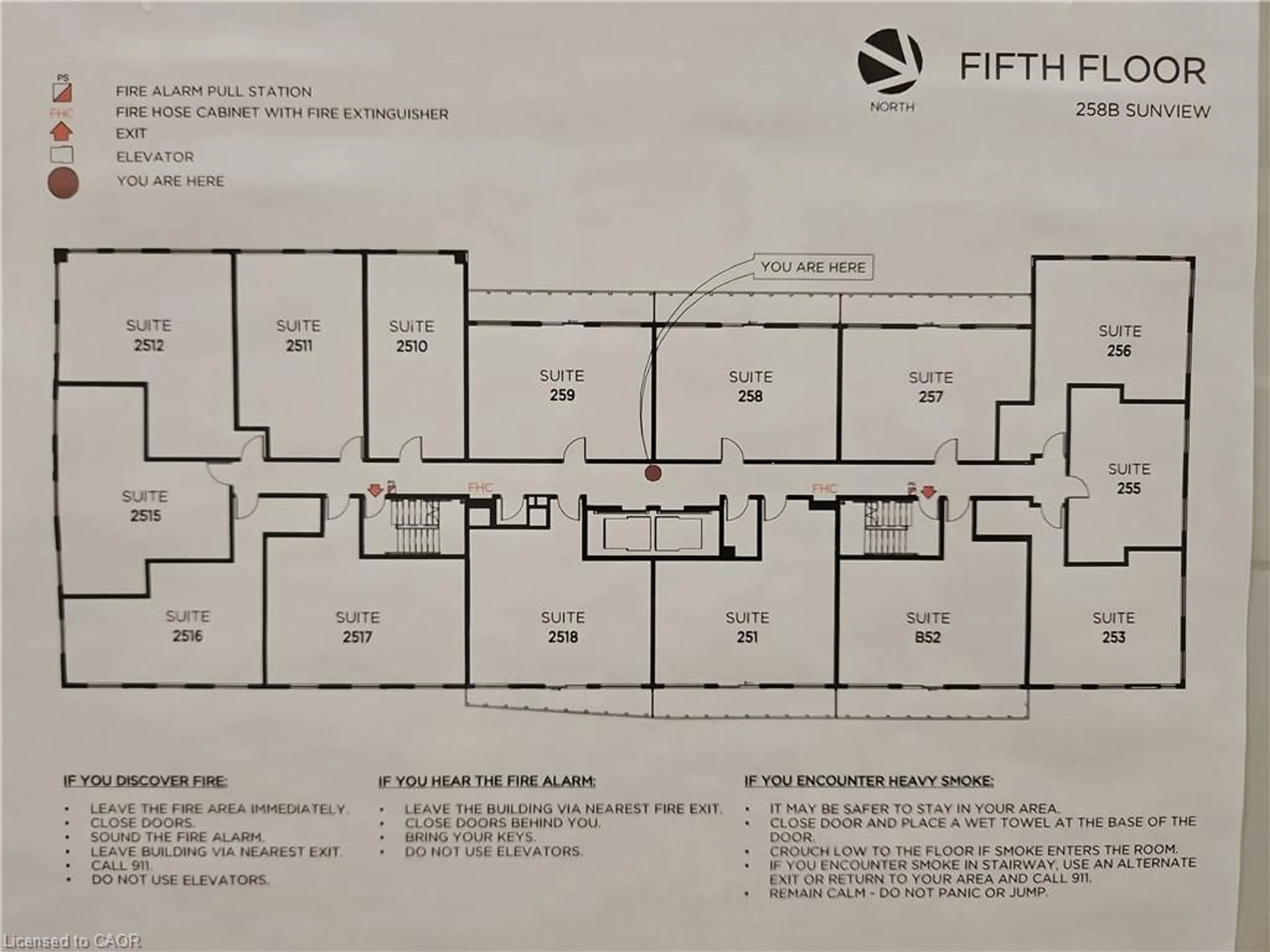 Floor plan for 258B Sunview St #255, Waterloo Ontario N2L 3V9